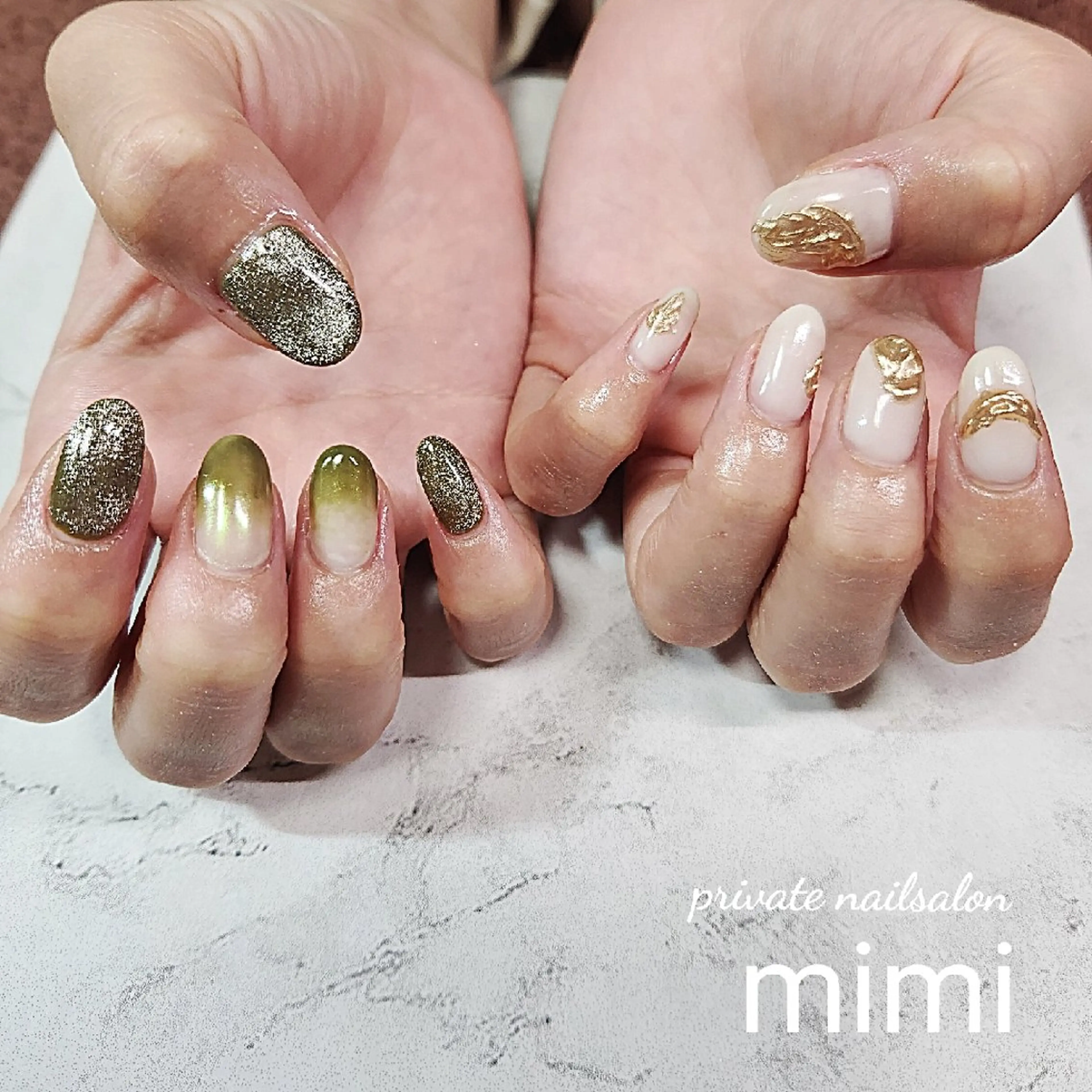 ネイル ハンドネイル 博多ネイル ｍｉｍｉのネイルデザイン