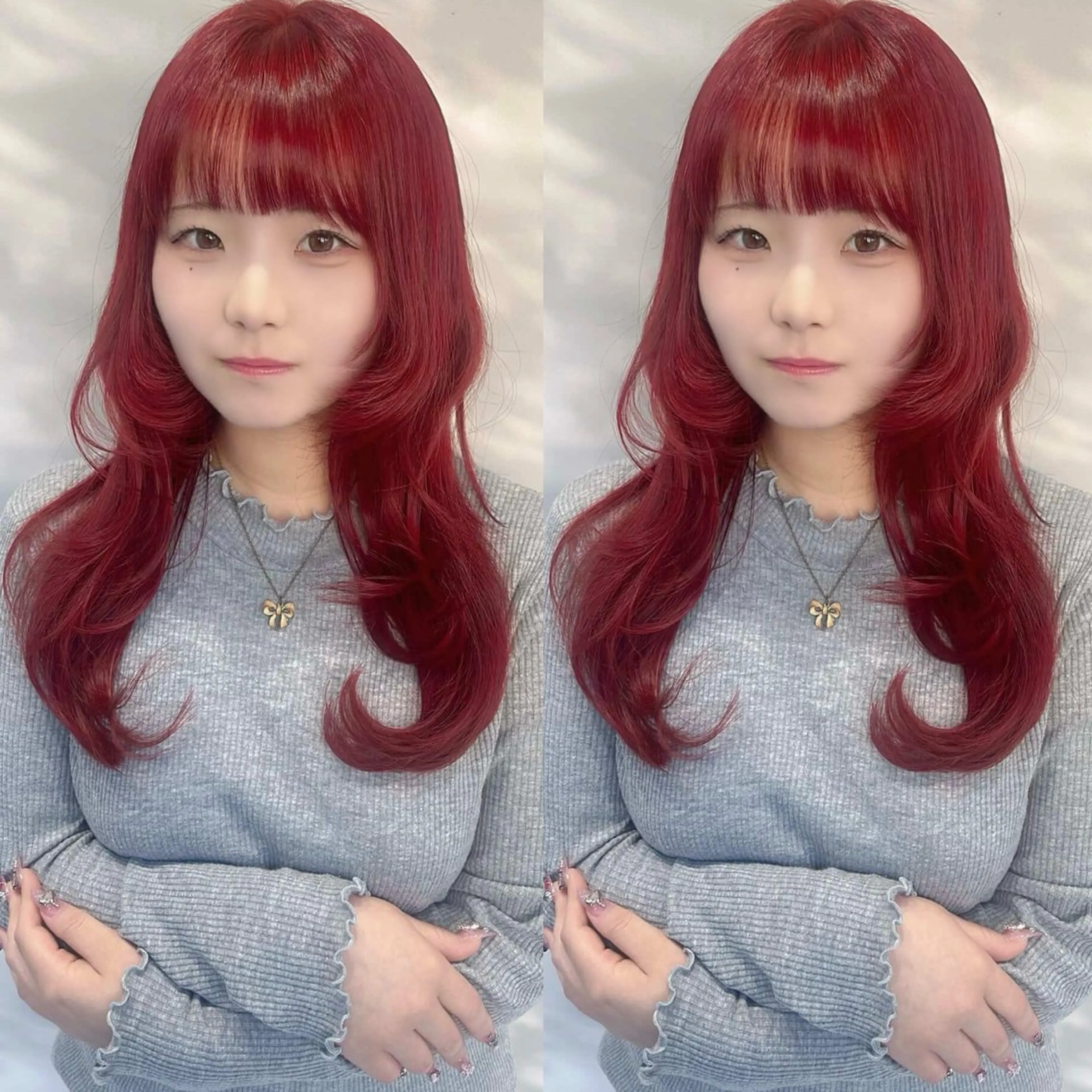 ミディアム ハッシュカット カット 🦄mimi🦄 艶髪/透明感/メンズのヘアスタイル