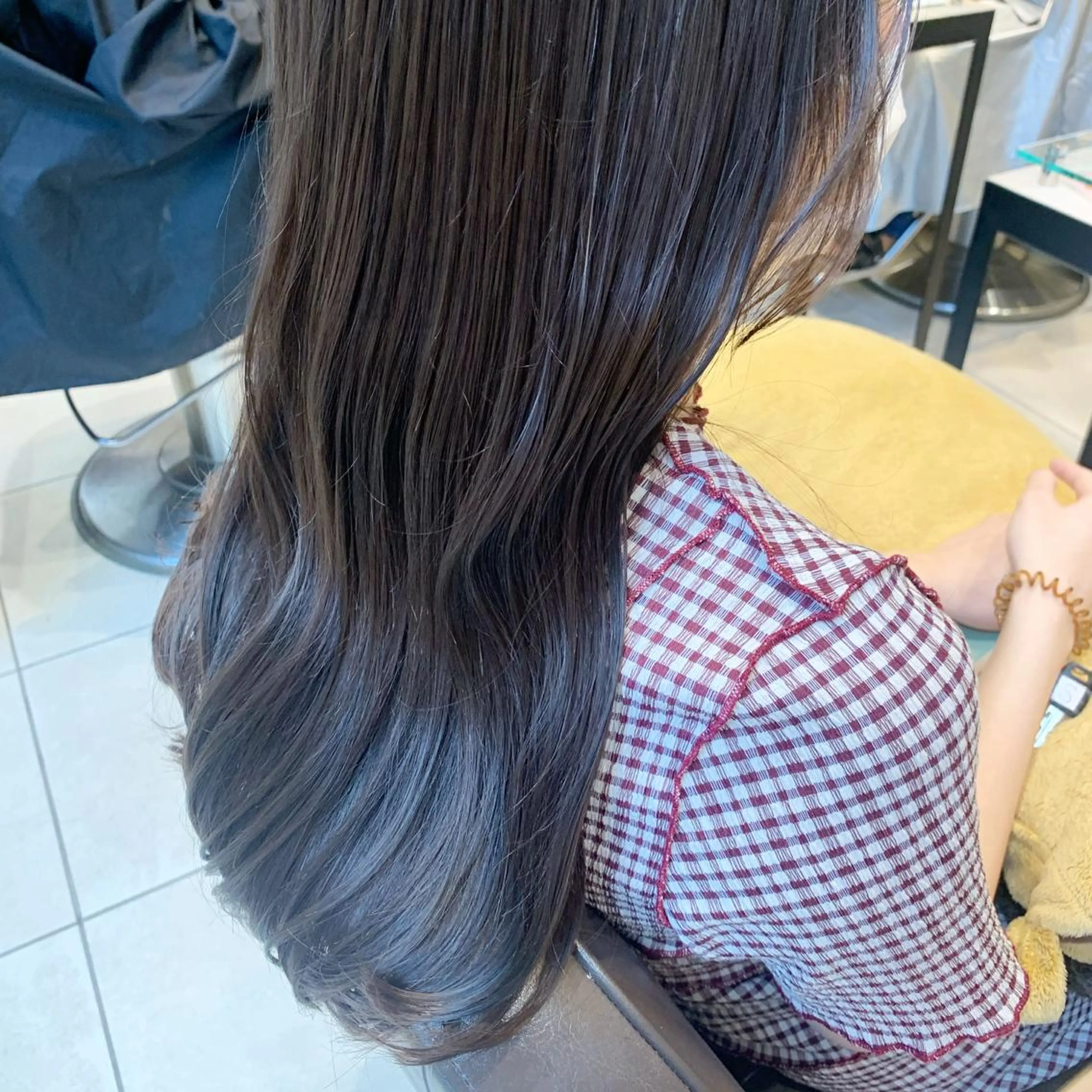 ロング カット ヘアカラー トリートメント 髪質改善/縮毛矯正 🎀小林 唯 🎀のヘアスタイル