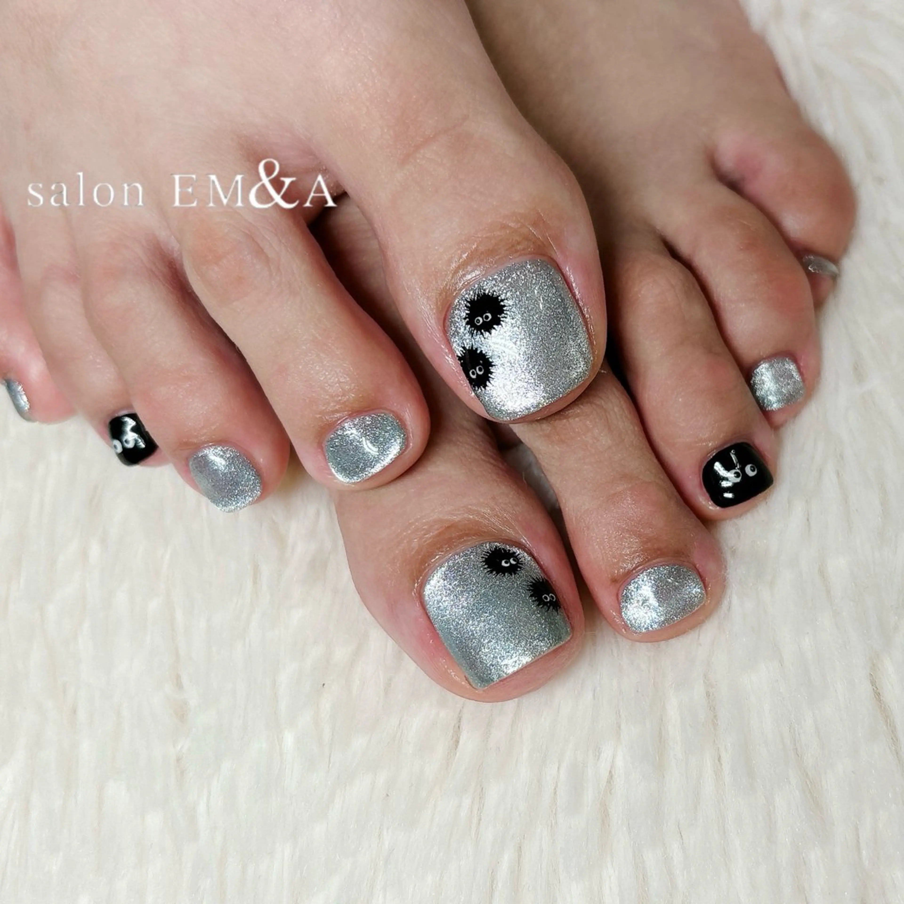 ネイル フットネイル フットネイル salon EM&A emiのネイルデザイン