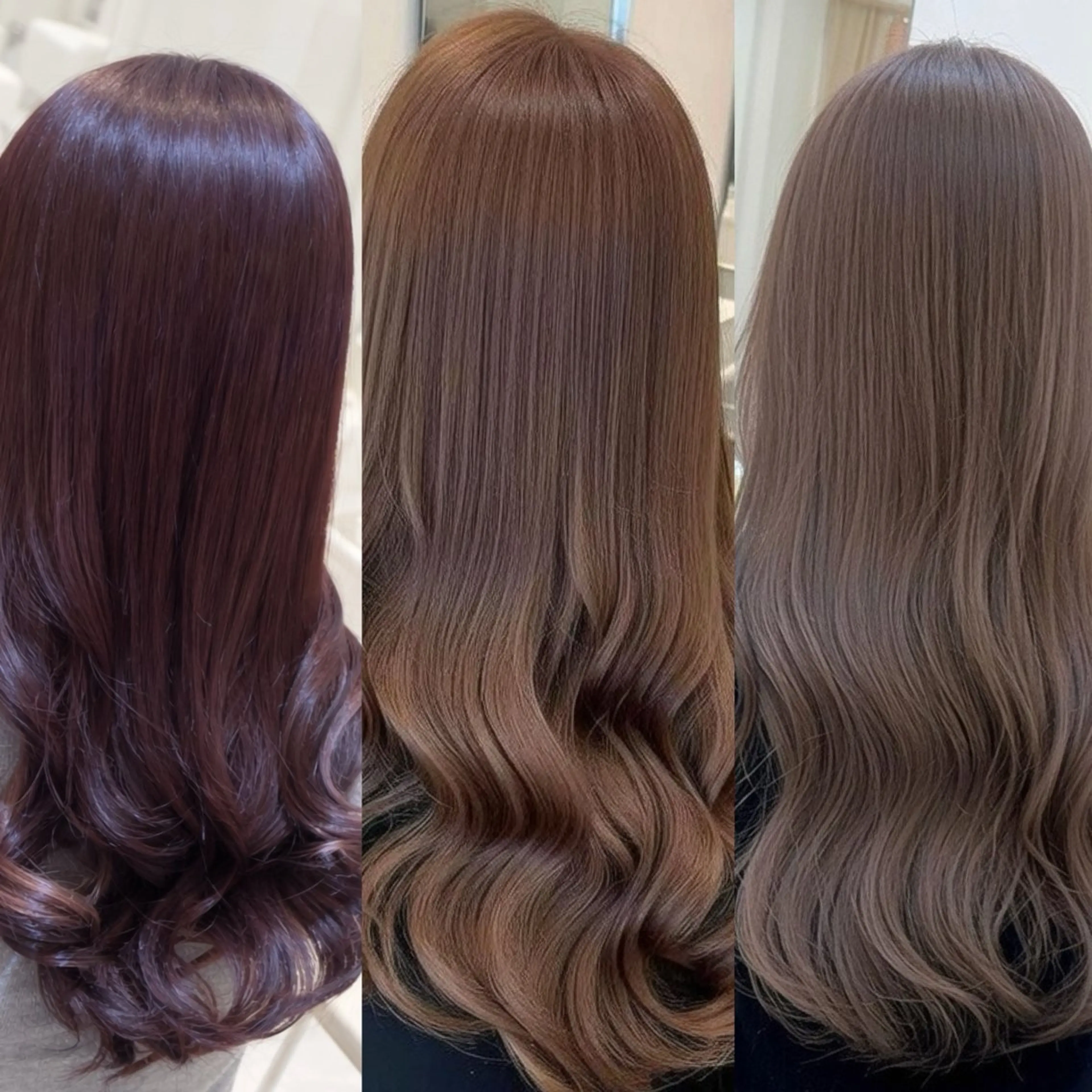 ロング カラー 👑髪質改善wカラー /ハイトーン/アユカのヘアスタイル