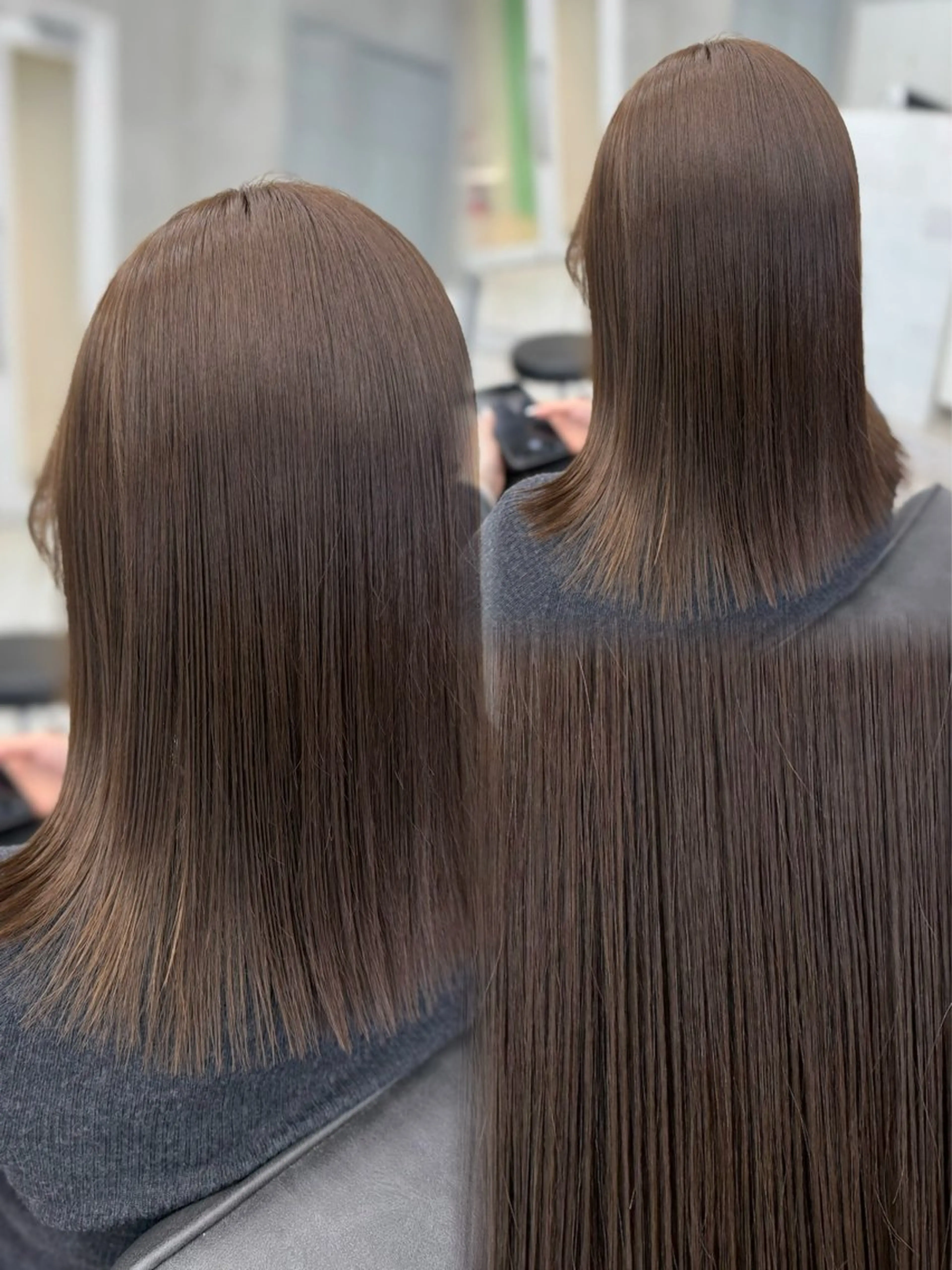 ミディアム カラー ベージュカラー ブラウンカラー ブラウンベージュ 透明感カラー カット ヘアカラー トリートメント 似合わせカラー/ヘア セット💐本多恵美のヘアスタイル