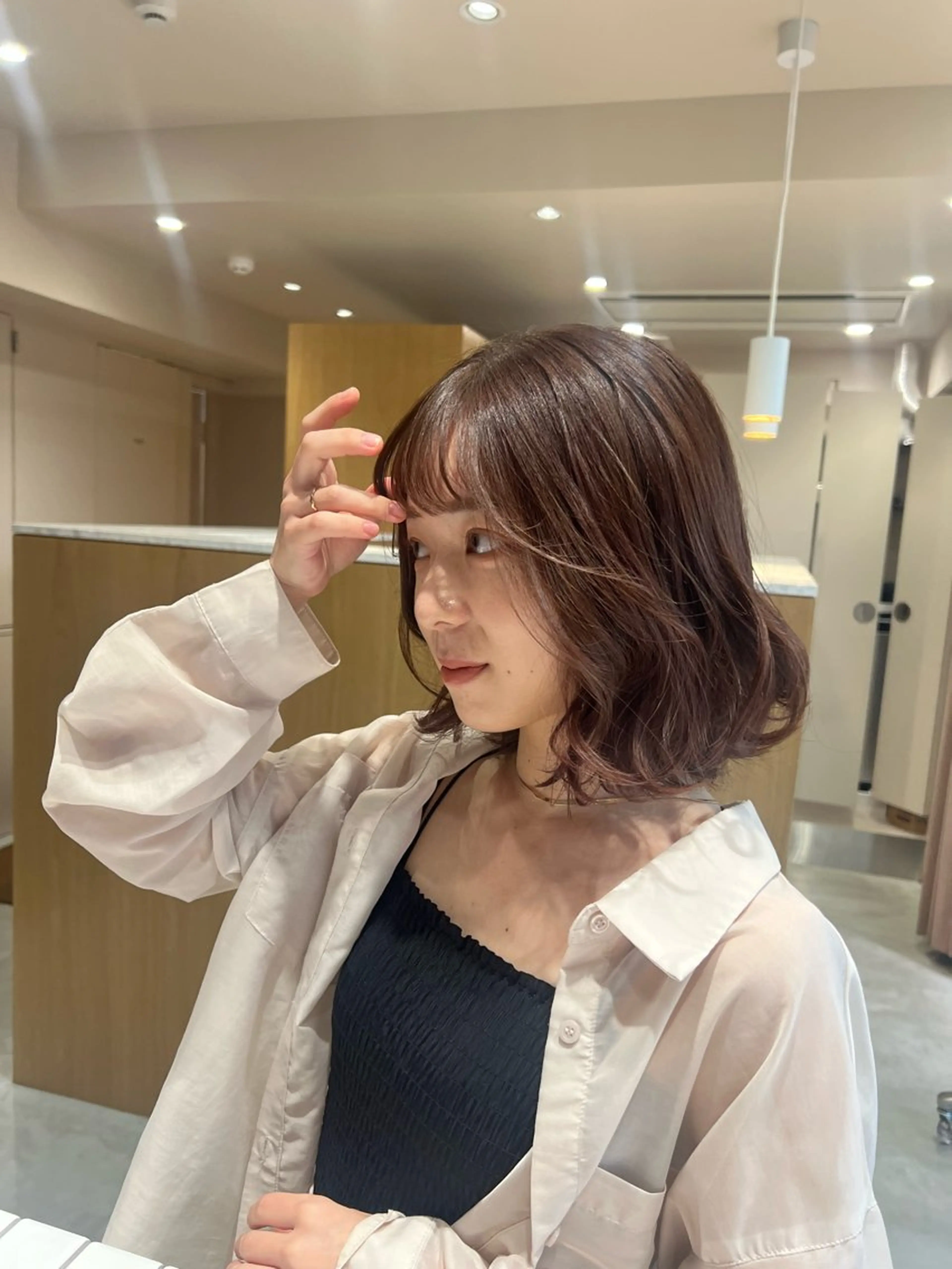 カラー 🪞表参道パーマ Nikachi🪞のヘアスタイル