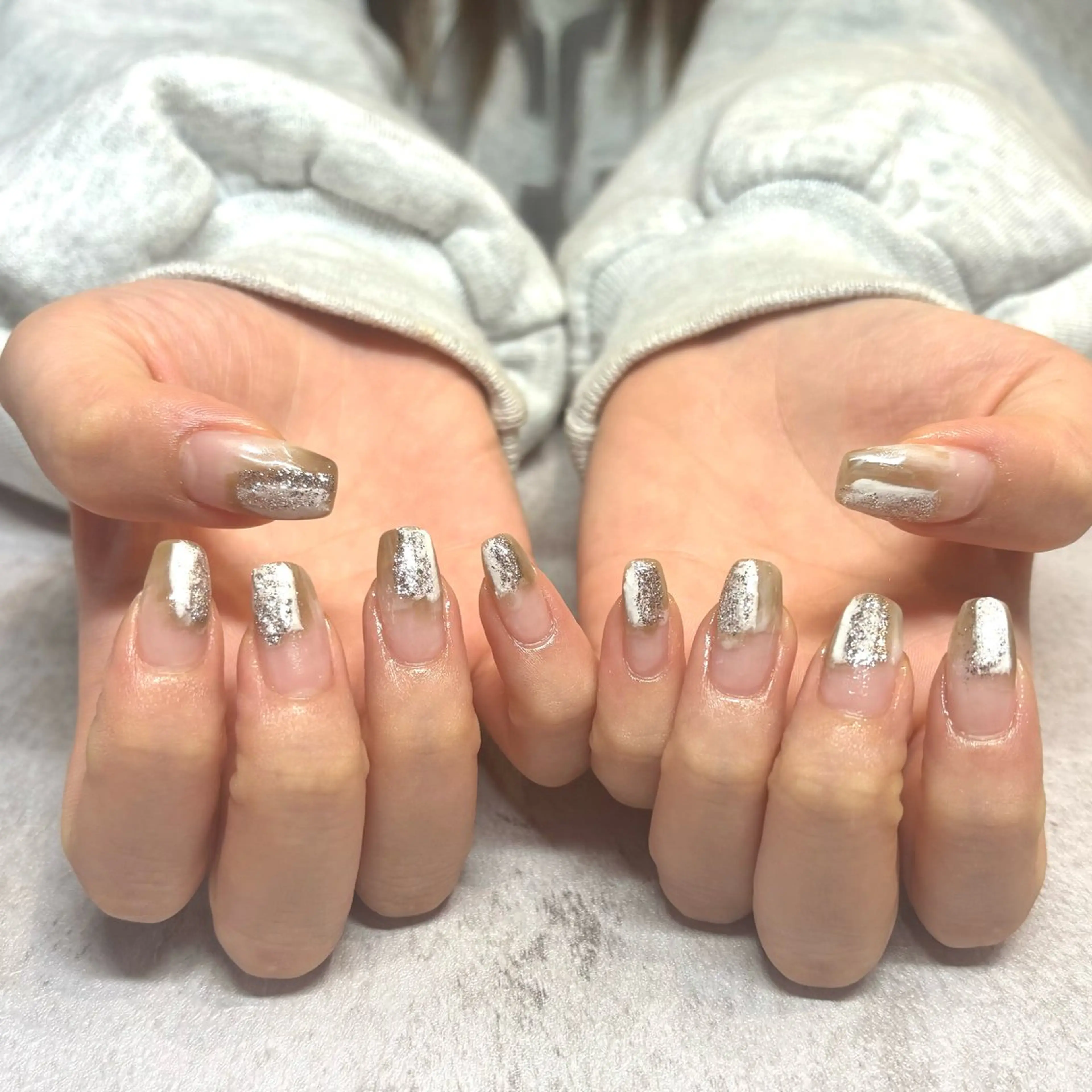 ネイル WHITE NAIL 鳳店AYUMIのネイルデザイン