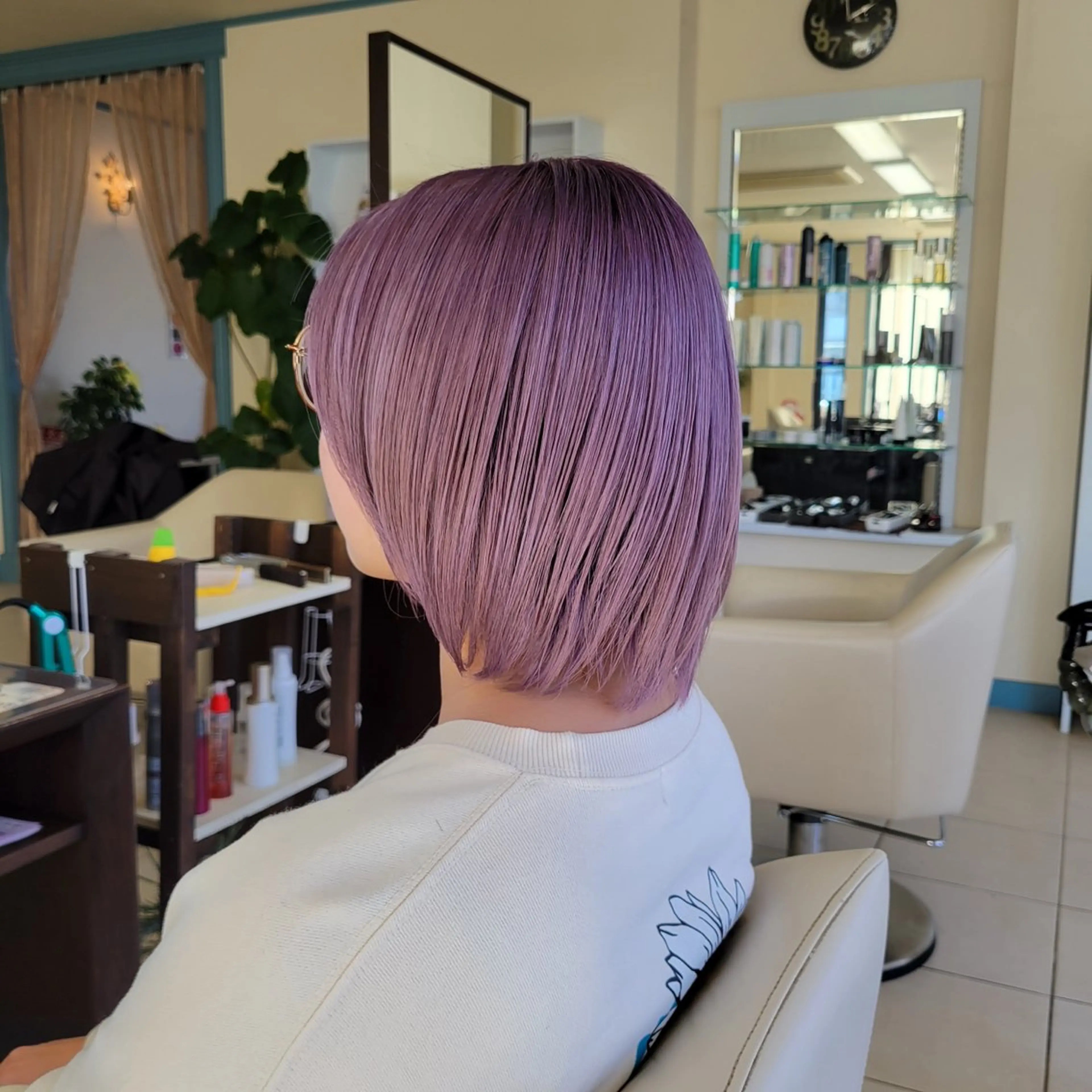 ショート ヘアカラー 髪質改善/店長/ 稲葉史泰のヘアスタイル