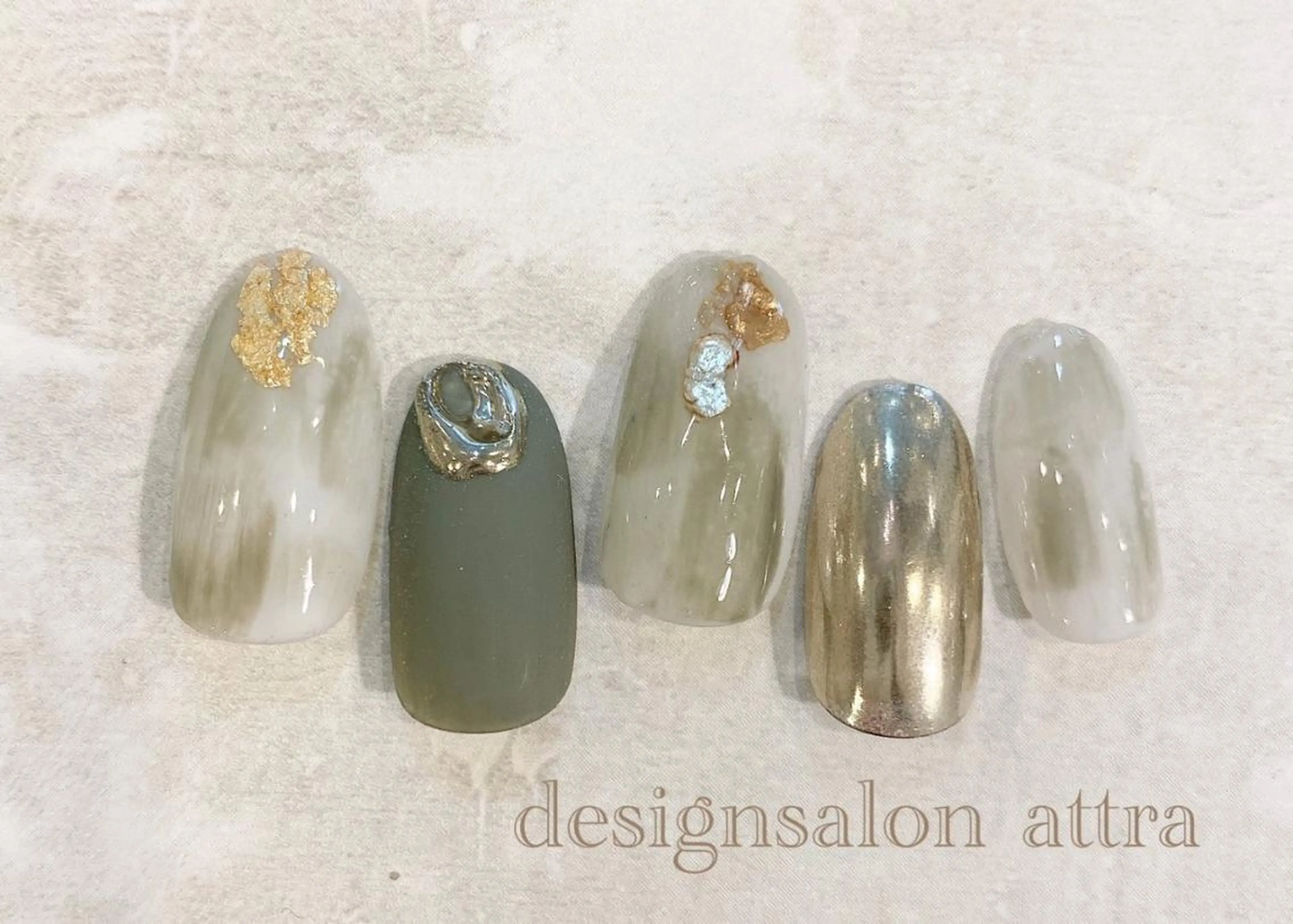 ネイル ハンドネイル 根津 綾子のネイルデザイン