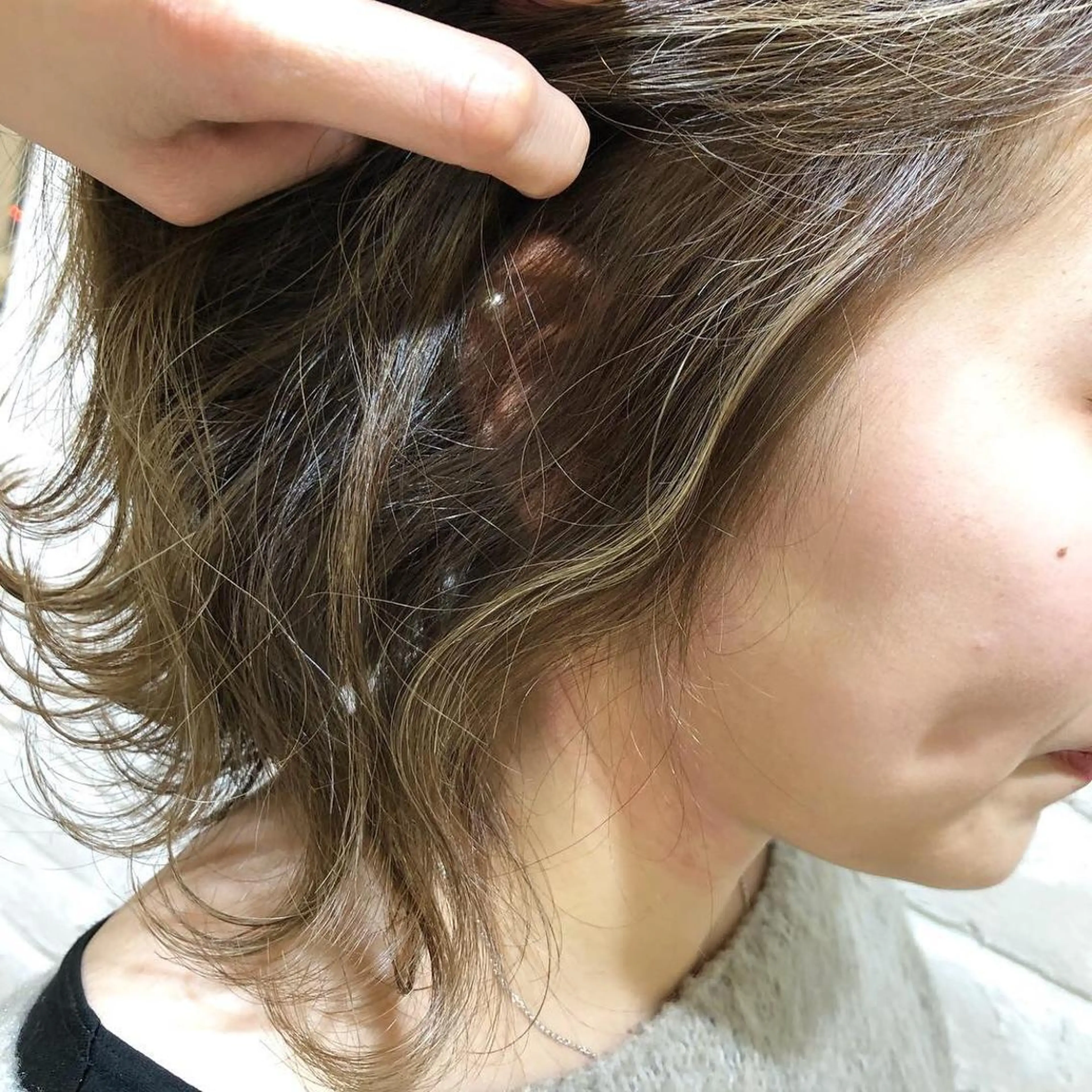 ショート カラー ハイライトカラー ハイライト カット ヘアカラー トリートメント ヘアセット Aujua ソムリエ 勝又舞夏のヘアスタイル