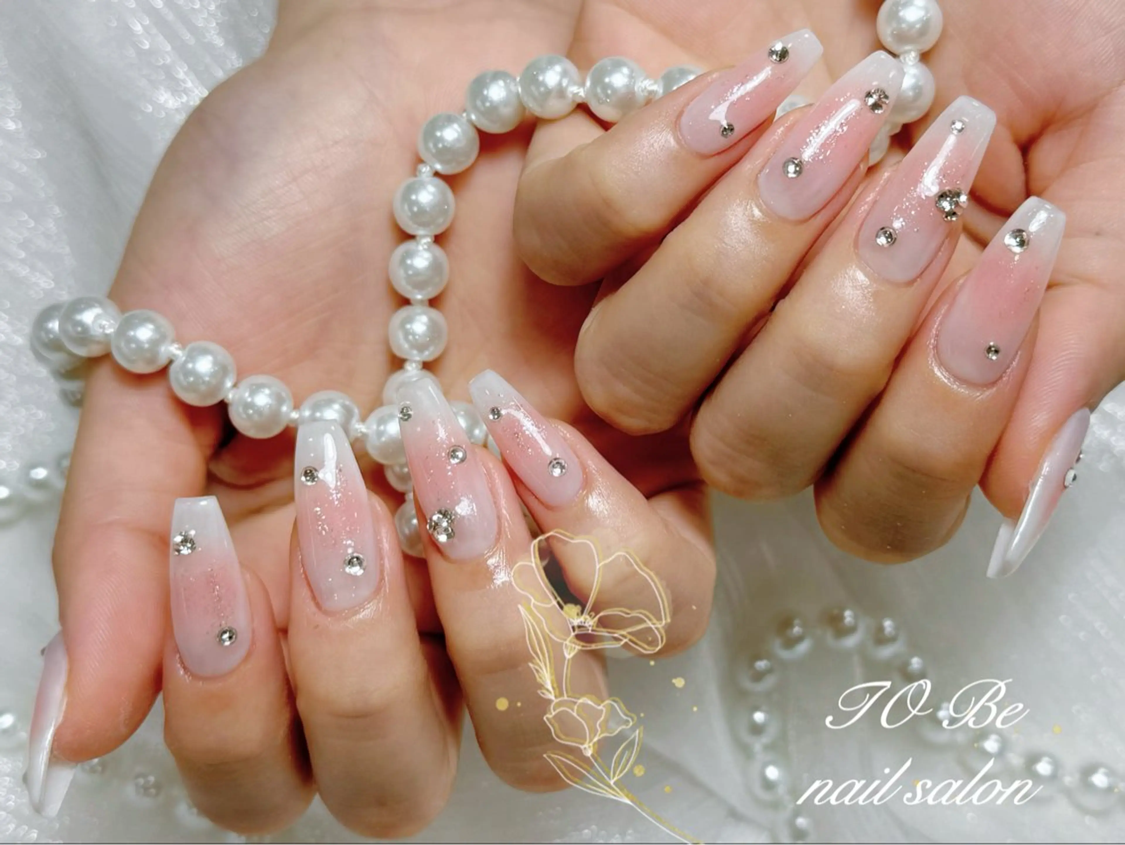 ネイル ワンホンネイル ハンドネイル Nail Salon To Be珈月のネイルデザイン