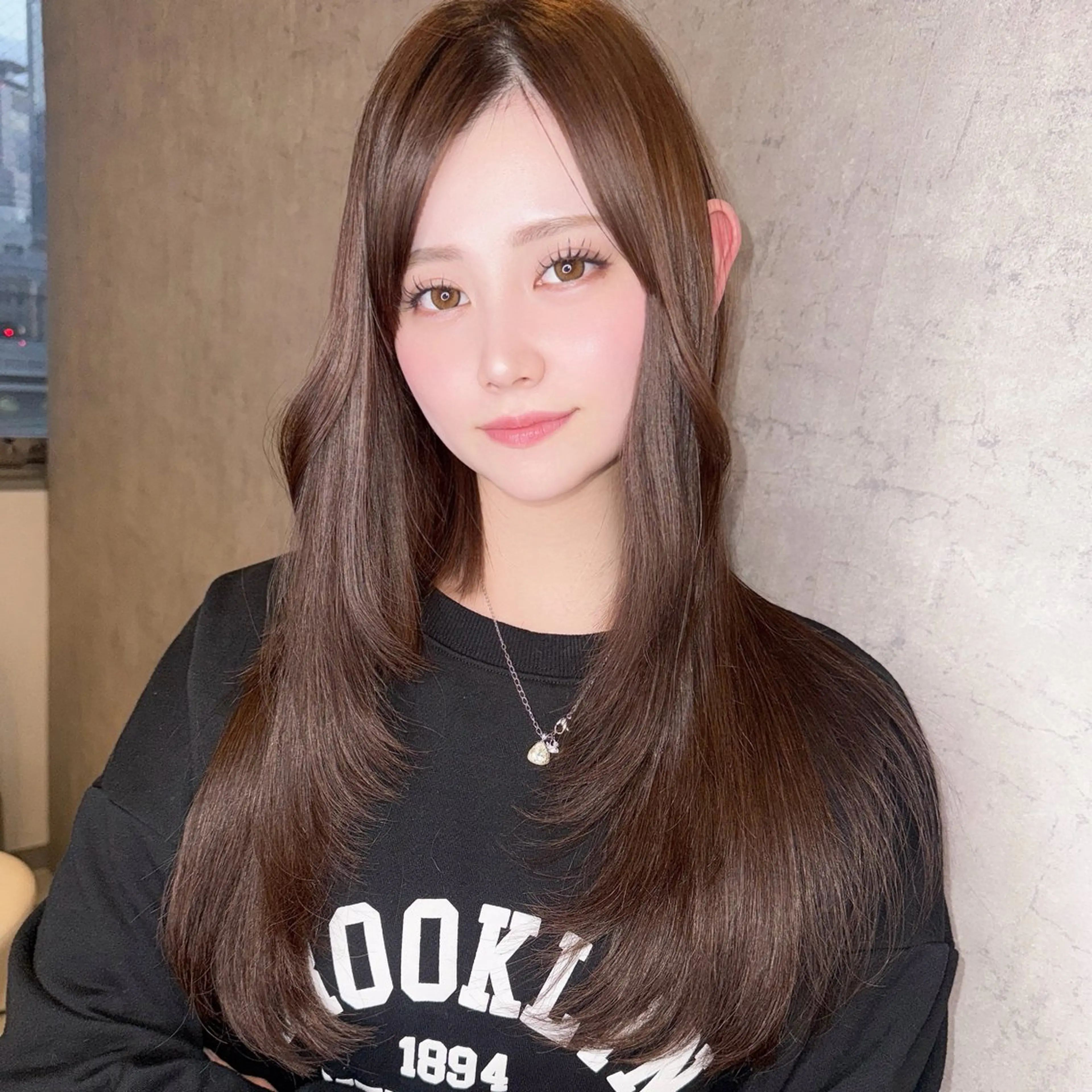 ロング シールエクステ エクステ エクステサロン GRIZZのヘアスタイル