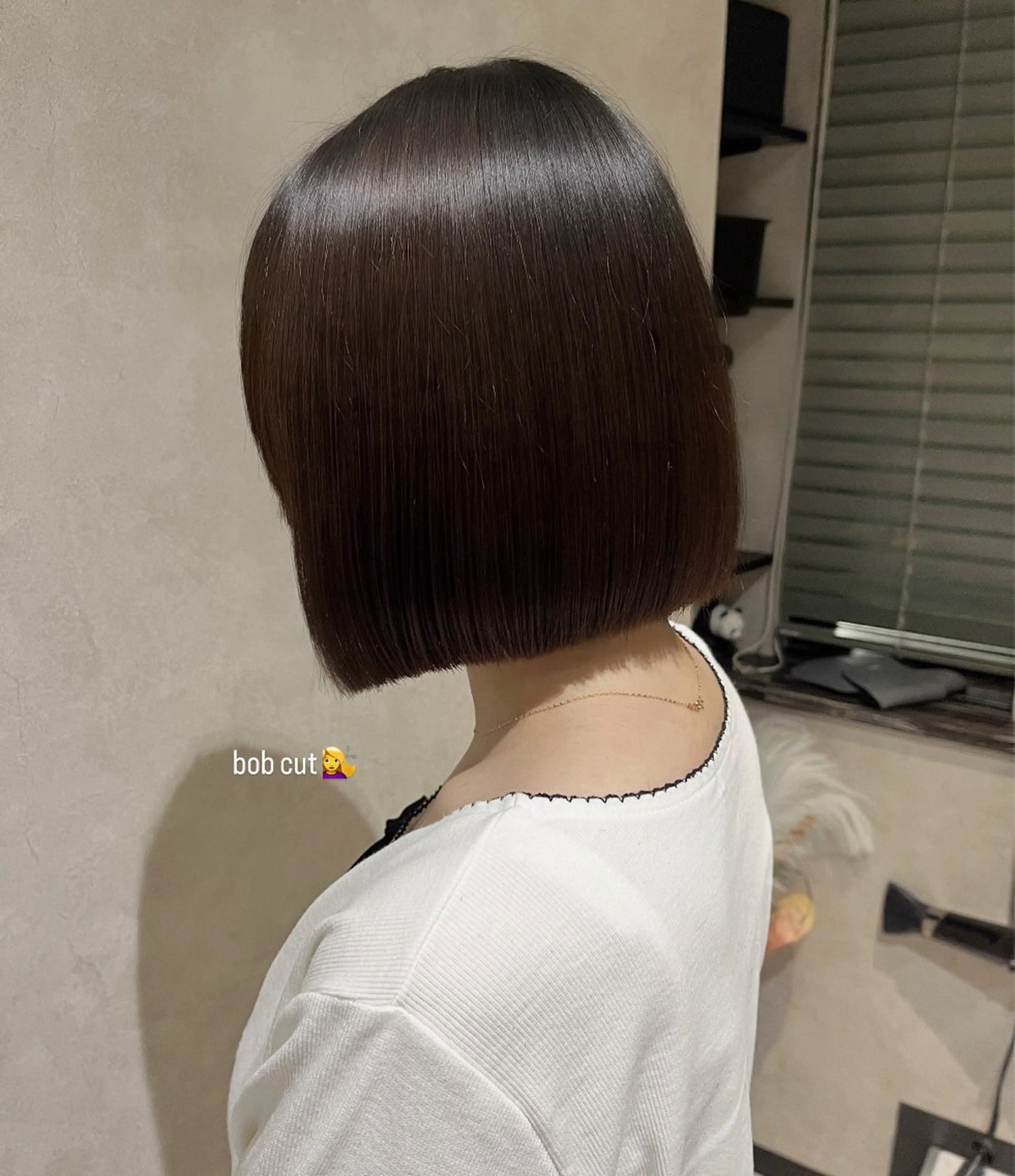 ショート ボブ 髪質改善 縮毛矯正 トリートメント カット 《.Xian》ナツミ /ボブ/顔周りカットのヘアスタイル