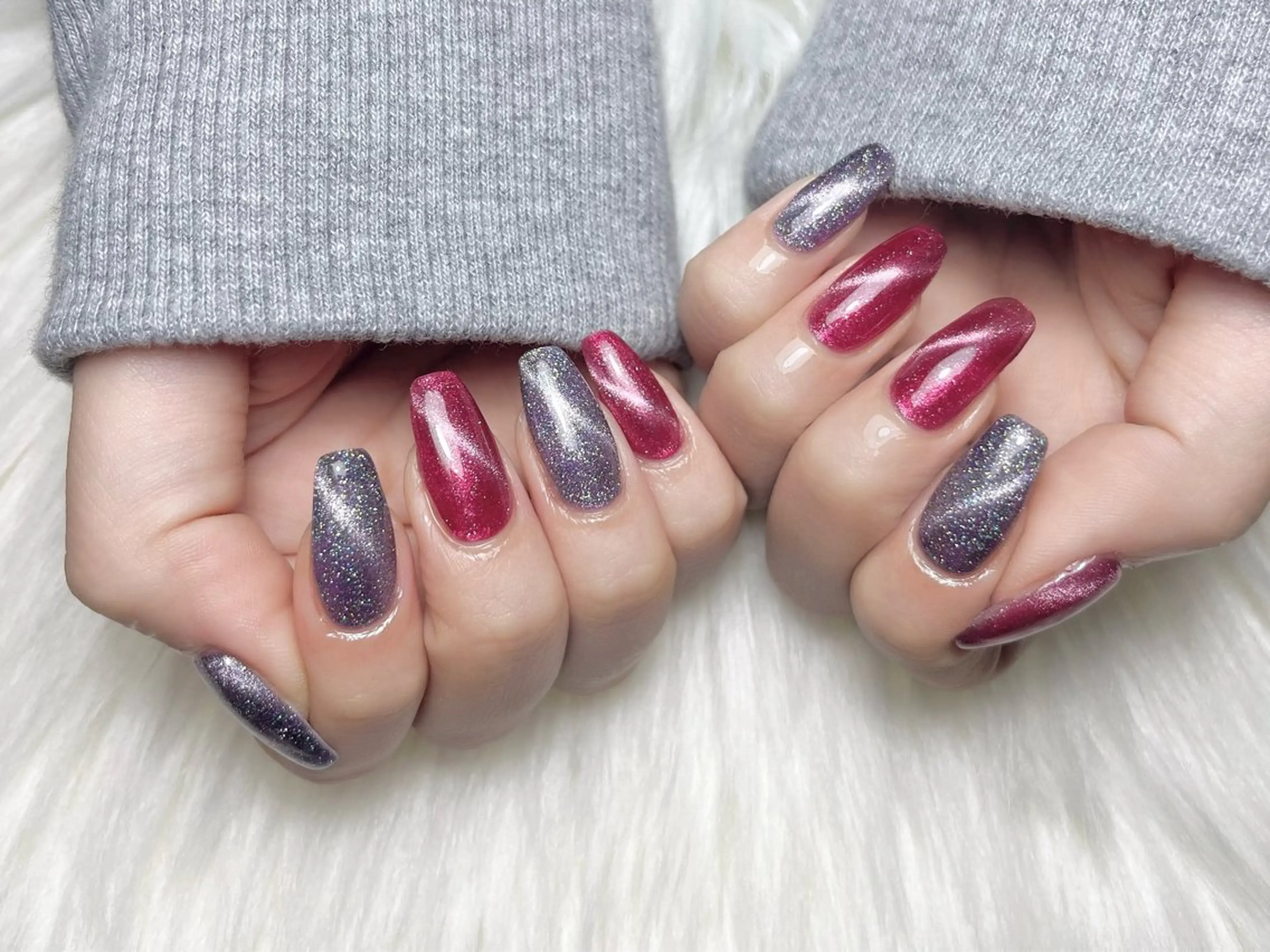 ネイル マグネットネイル Rs nail 新宿西口のネイルデザイン