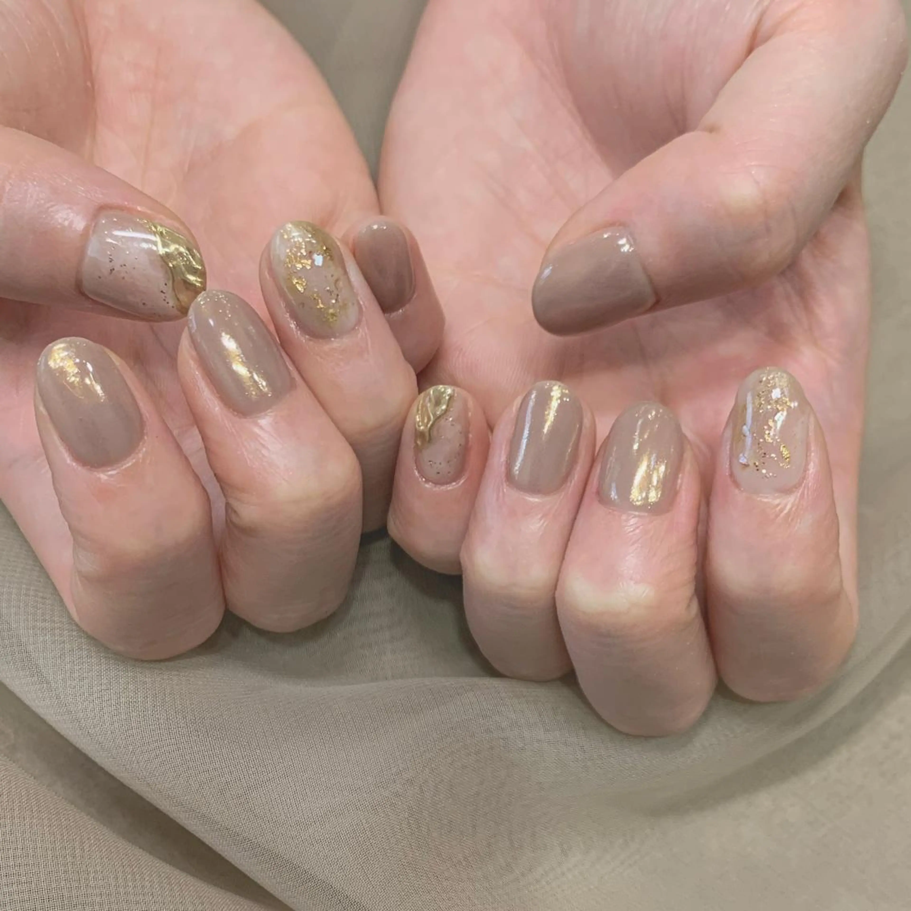 ネイル ハンドネイル 新宿ニュアンスネイル makotoのネイルデザイン