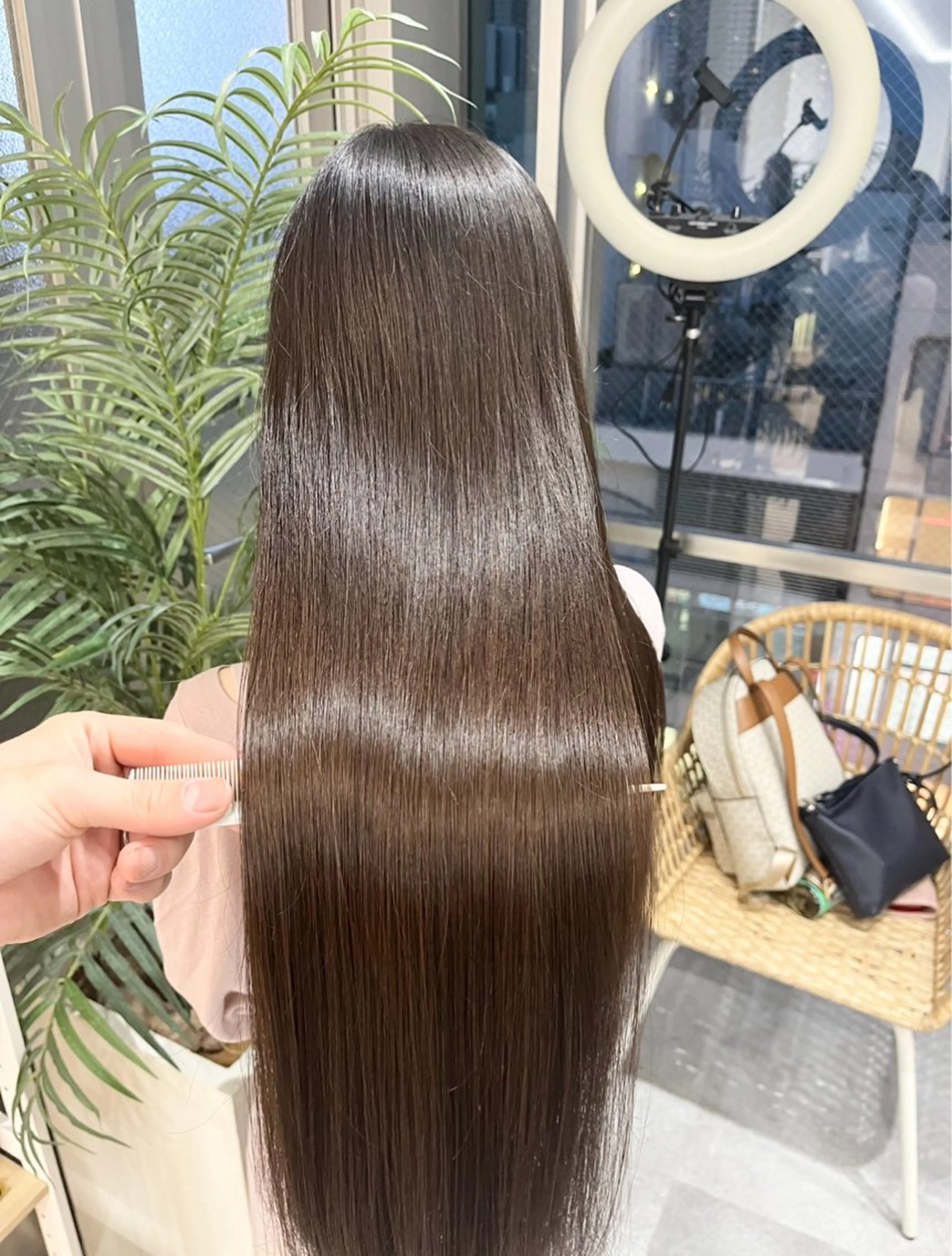 ロング レイヤーカットモデル 募集/藤原一真のヘアスタイル