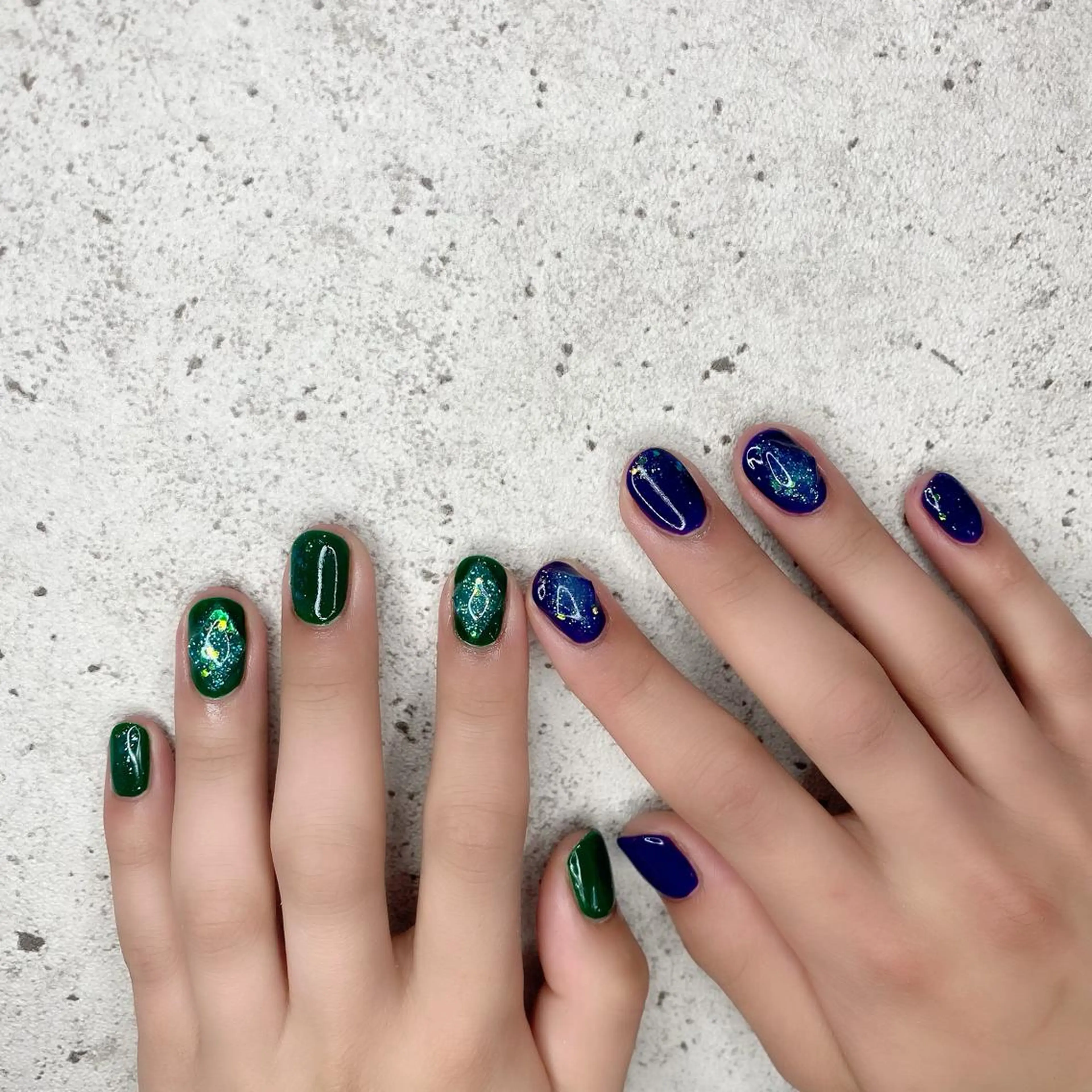 ショート カラー パーマ ヘアアレンジ メンズ キッズ ネイル マツエク・マツパ メンズネイル 夏ネイル ハンドネイル Salon Ｋのネイルデザイン