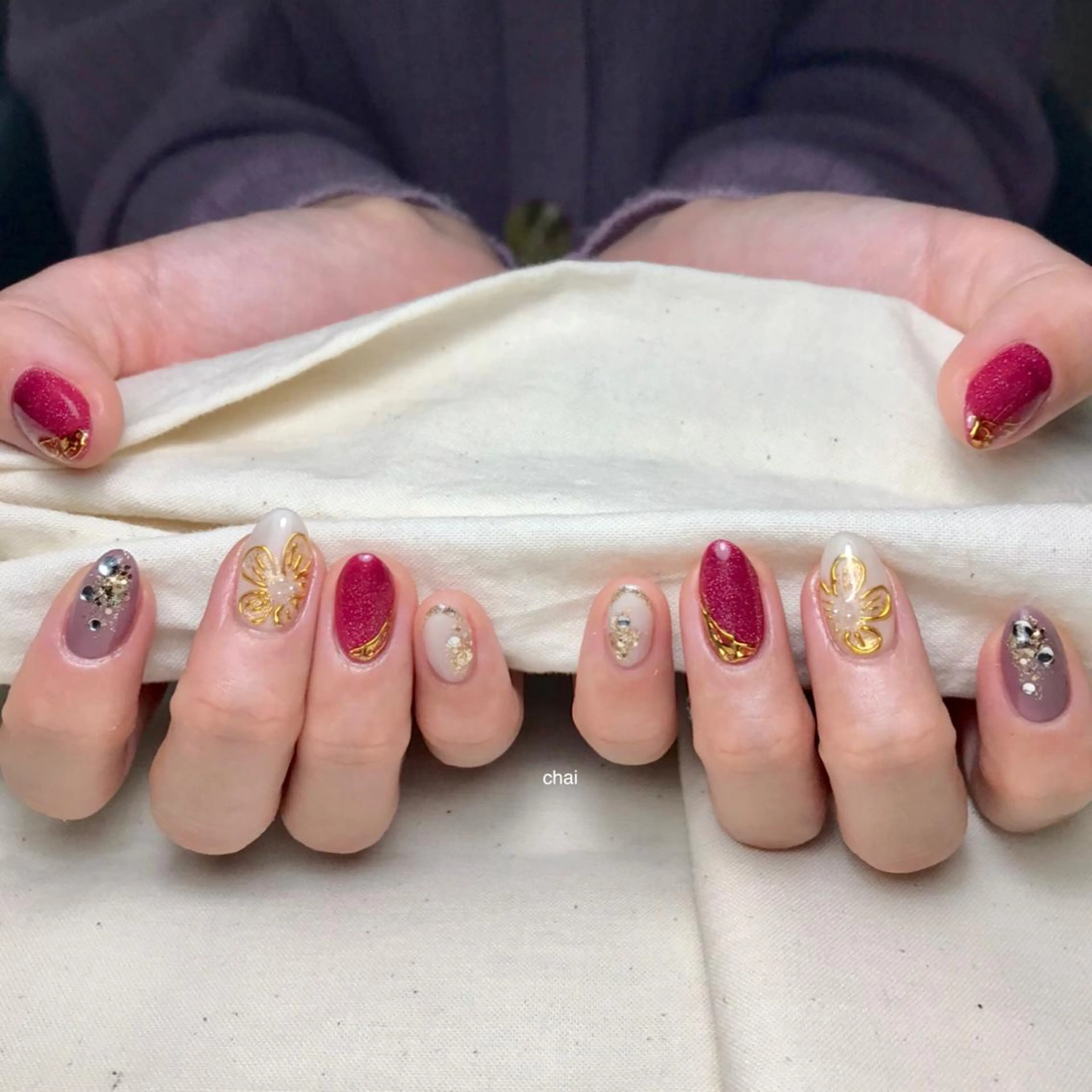 ネイル ハンドネイル 💅chainail _aiのネイルデザイン