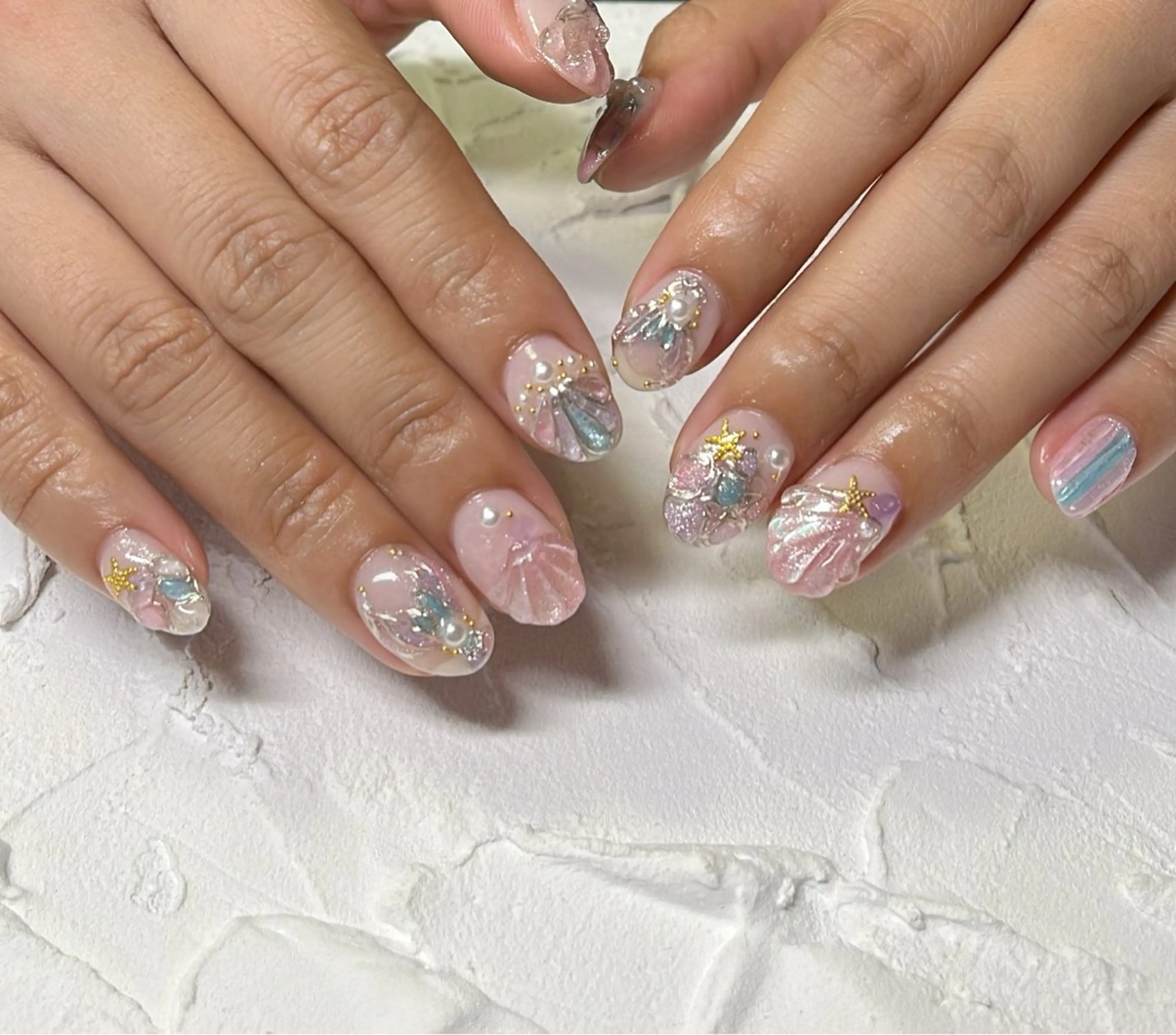 ネイル ハンドネイル Lofi nails ゆきこのネイルデザイン