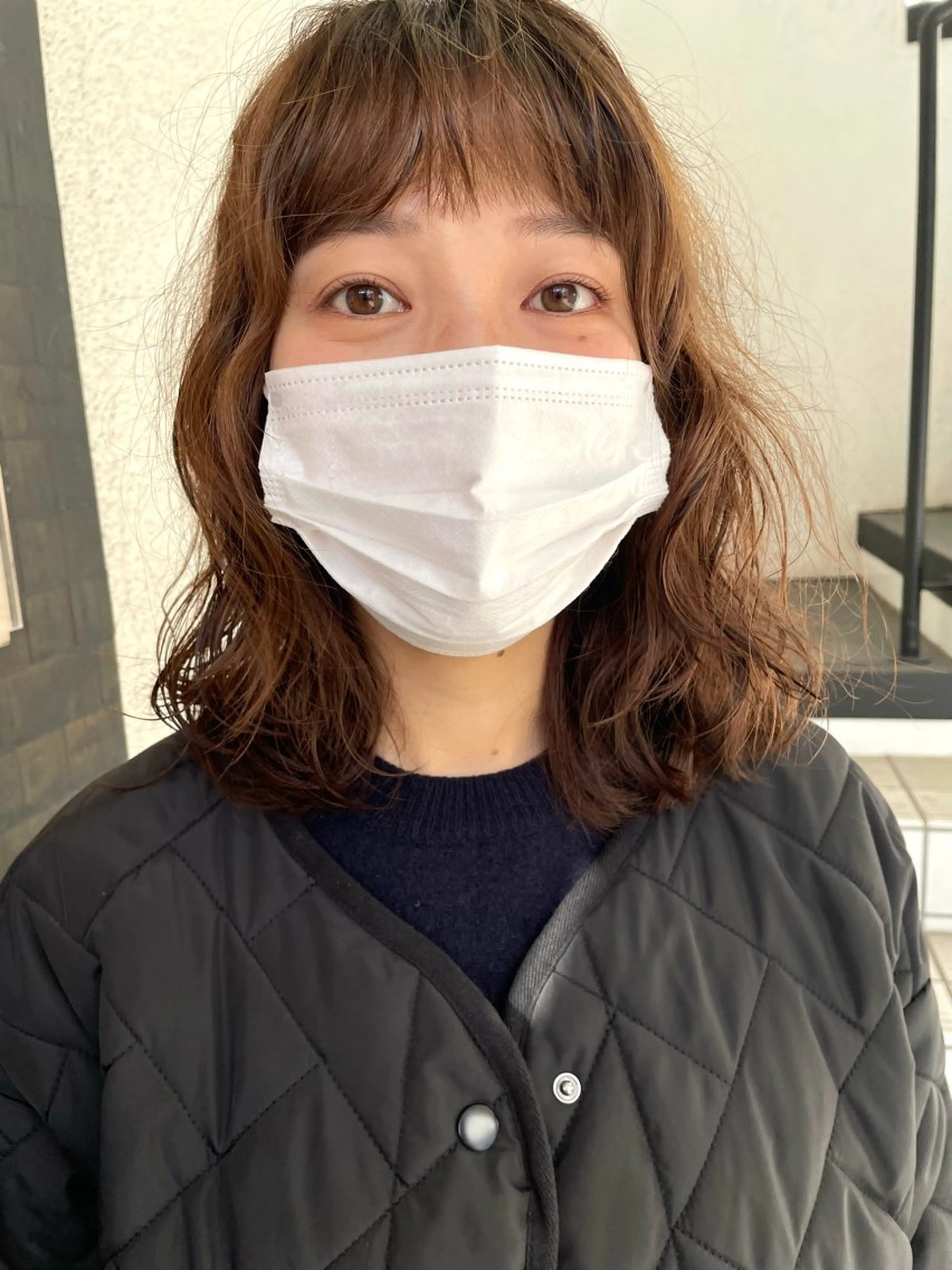 ミディアム 田口 武英のヘアスタイル