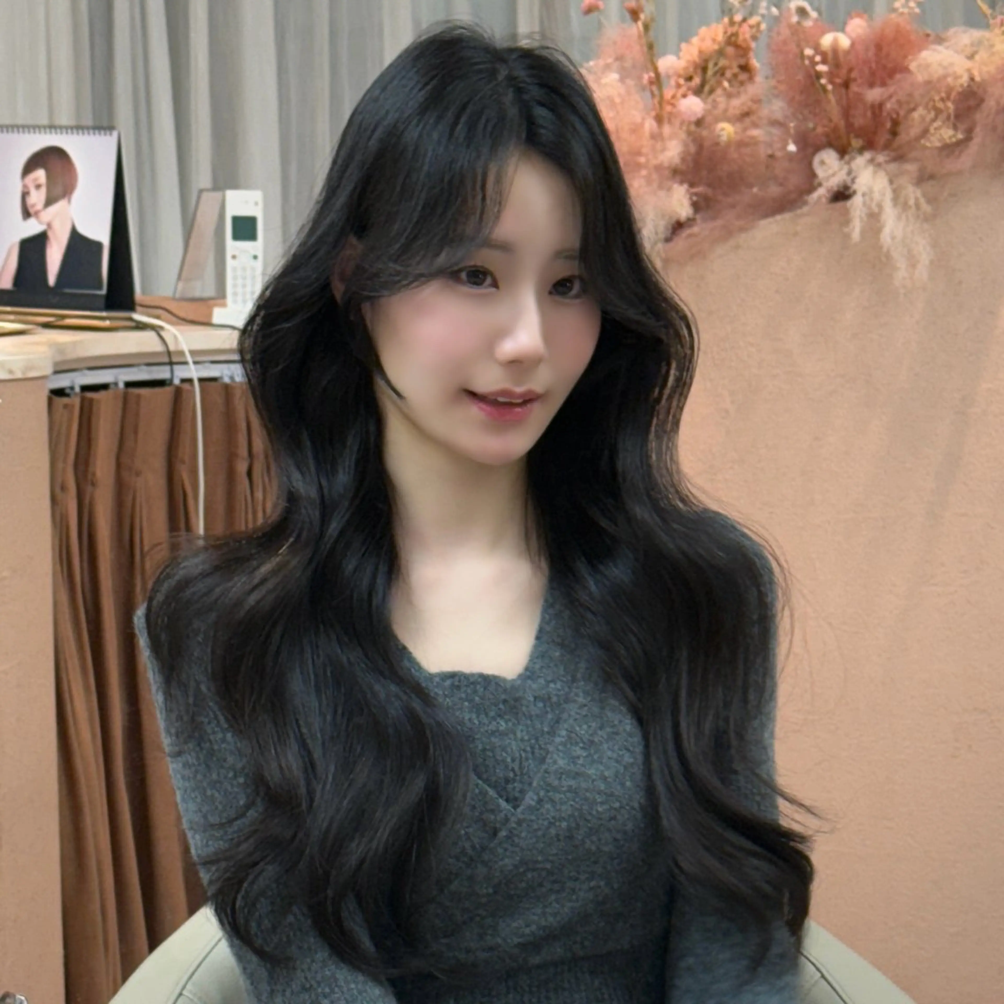 【♡人気韓国ヘア♡】自然に可愛い韓国ヘア◎カット➕うる艶内部補修トリートメントの写真