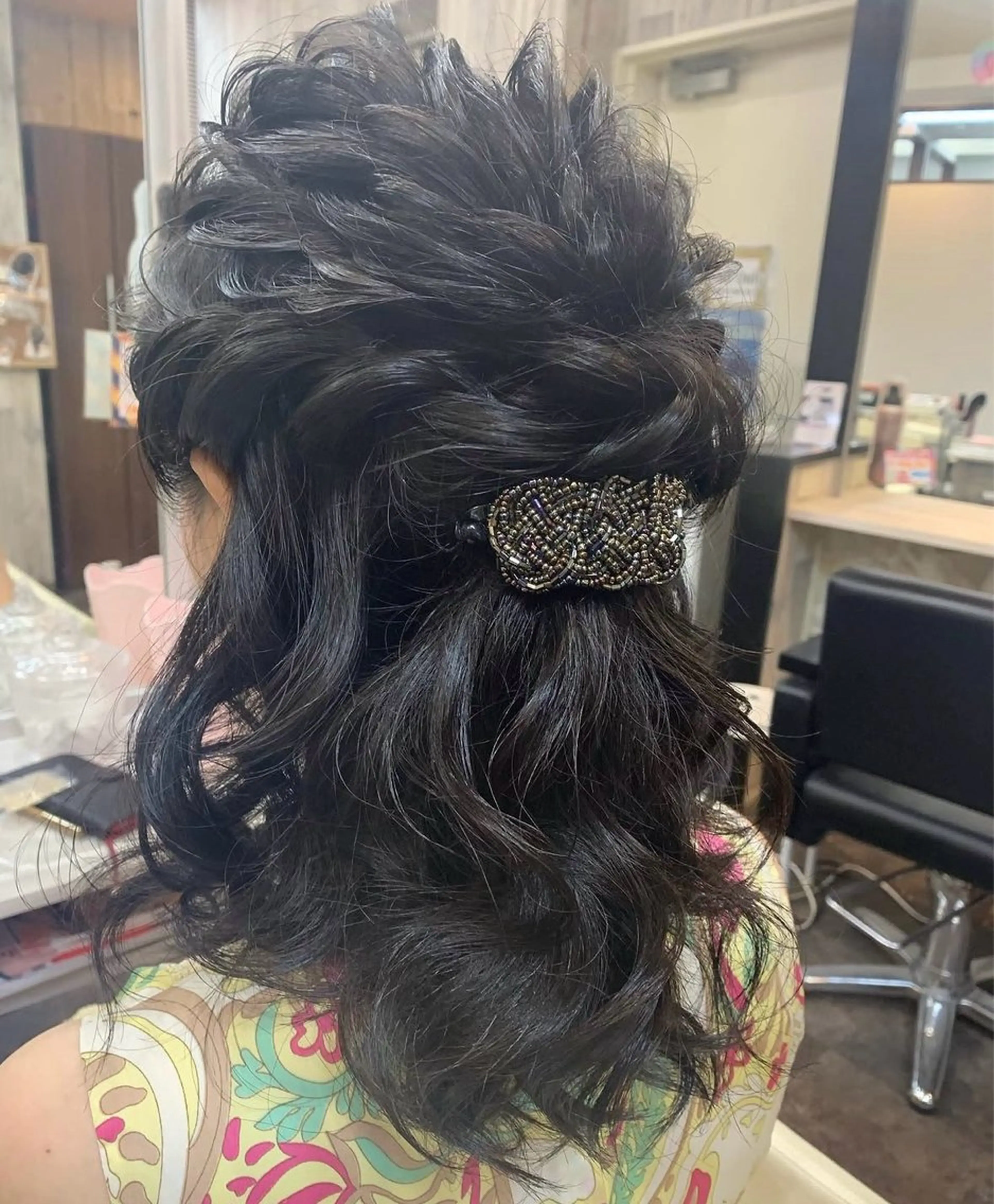 ヘアアレンジ ハーフアップ maki ♡のヘアスタイル