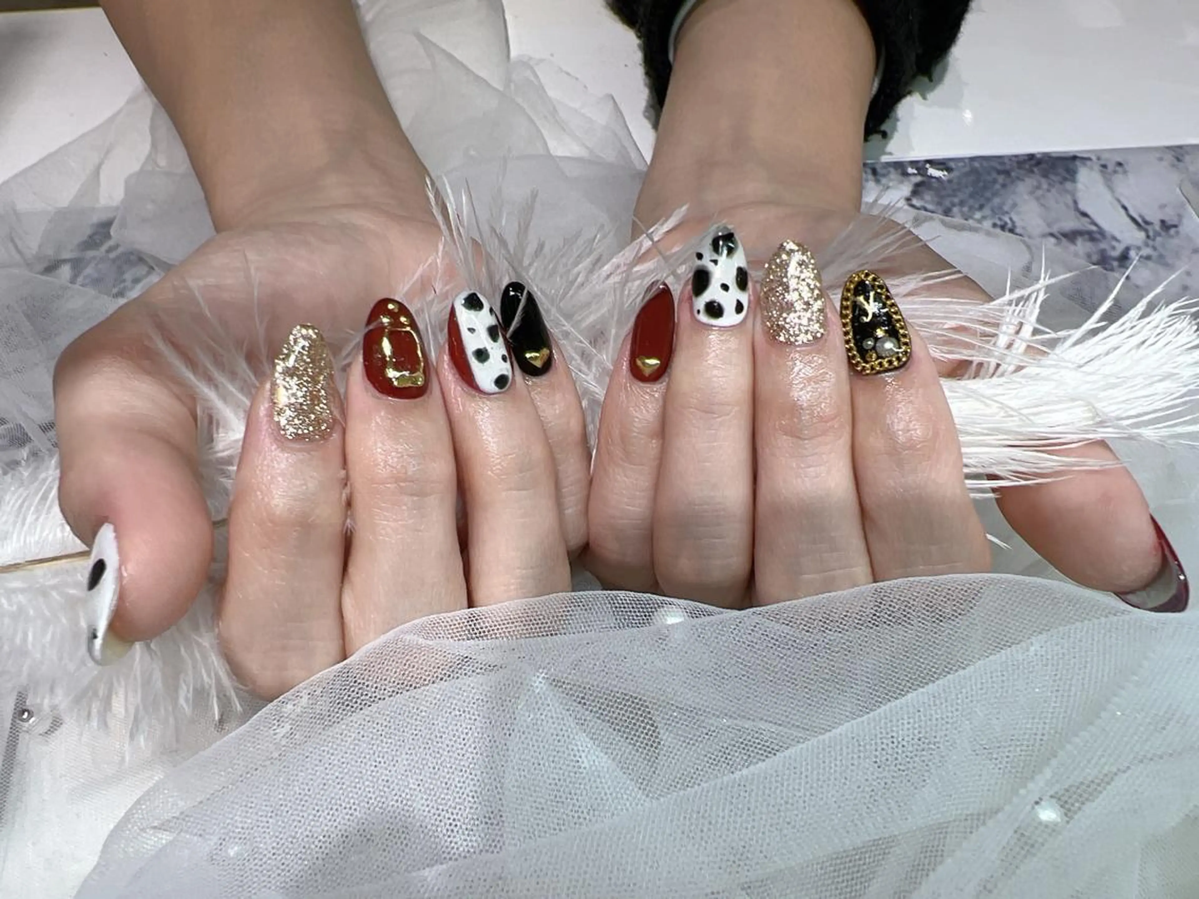 ネイル 長さだし専門店 M2　rikaのネイルデザイン