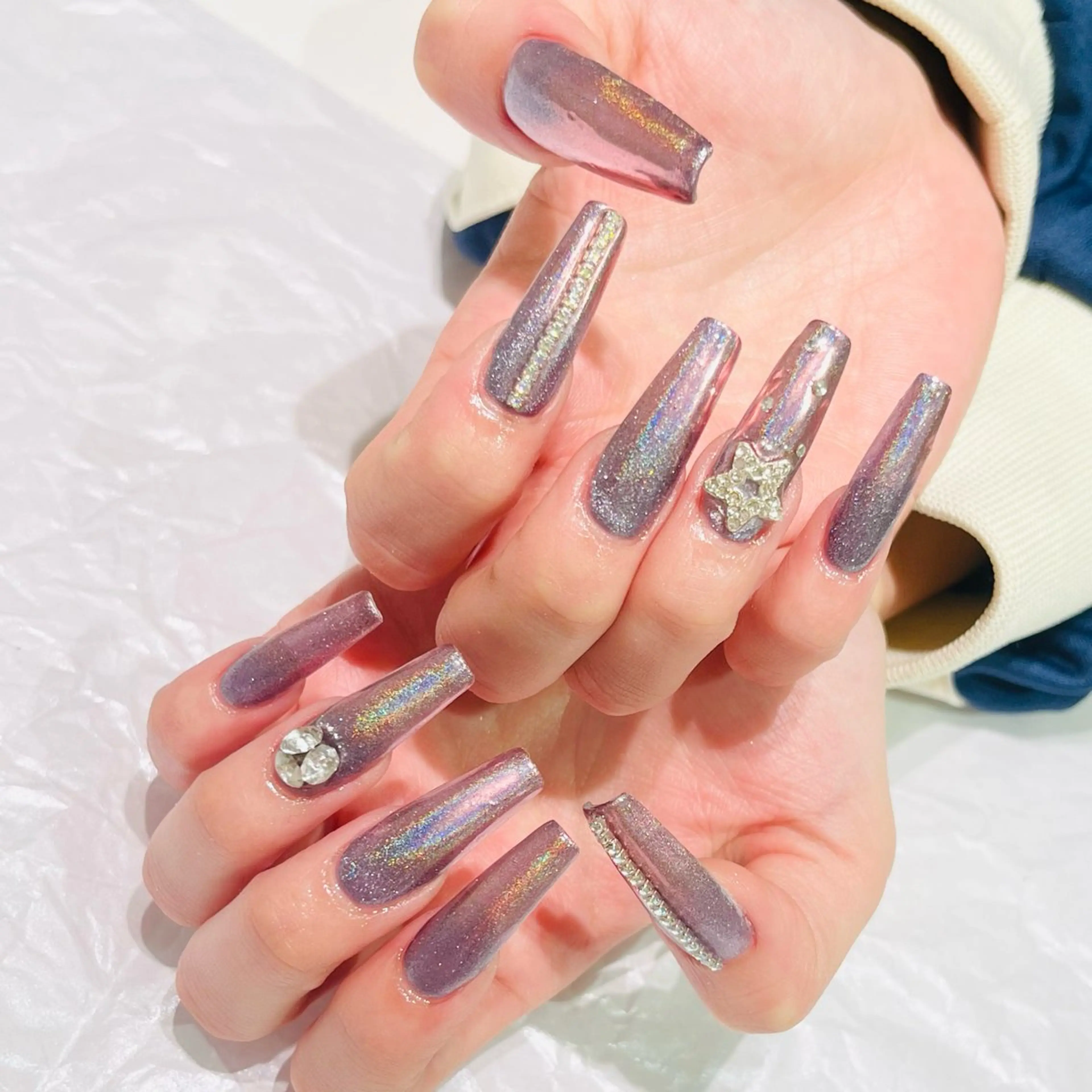 ネイル ハンドネイル Hair removal & Beauty salon Produce by Lucia所属・nail salon Luciaのネイルデザイン