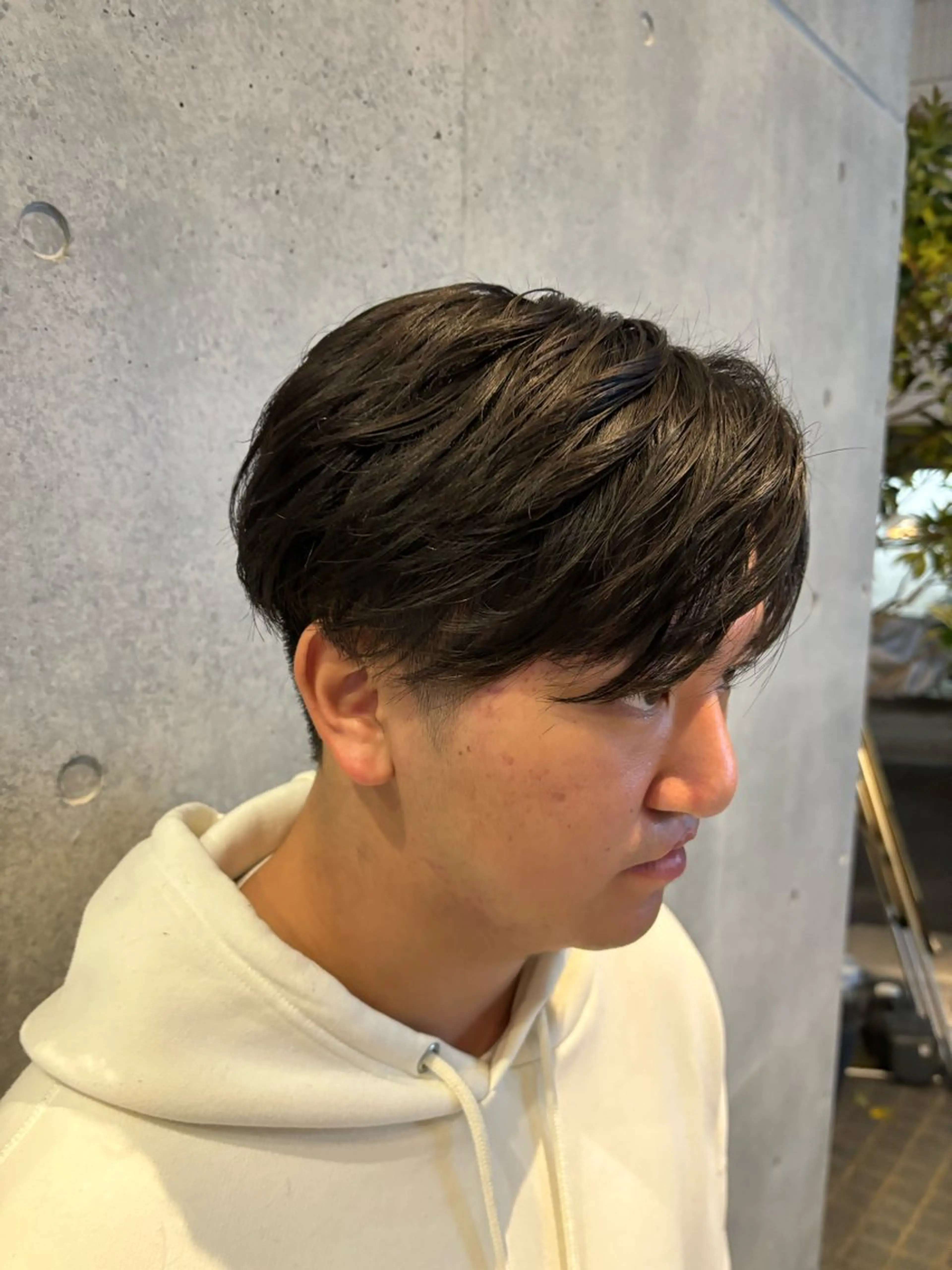 ショート メンズ カット 一目惚れ艶ハイトーン バンド/しほのヘアスタイル