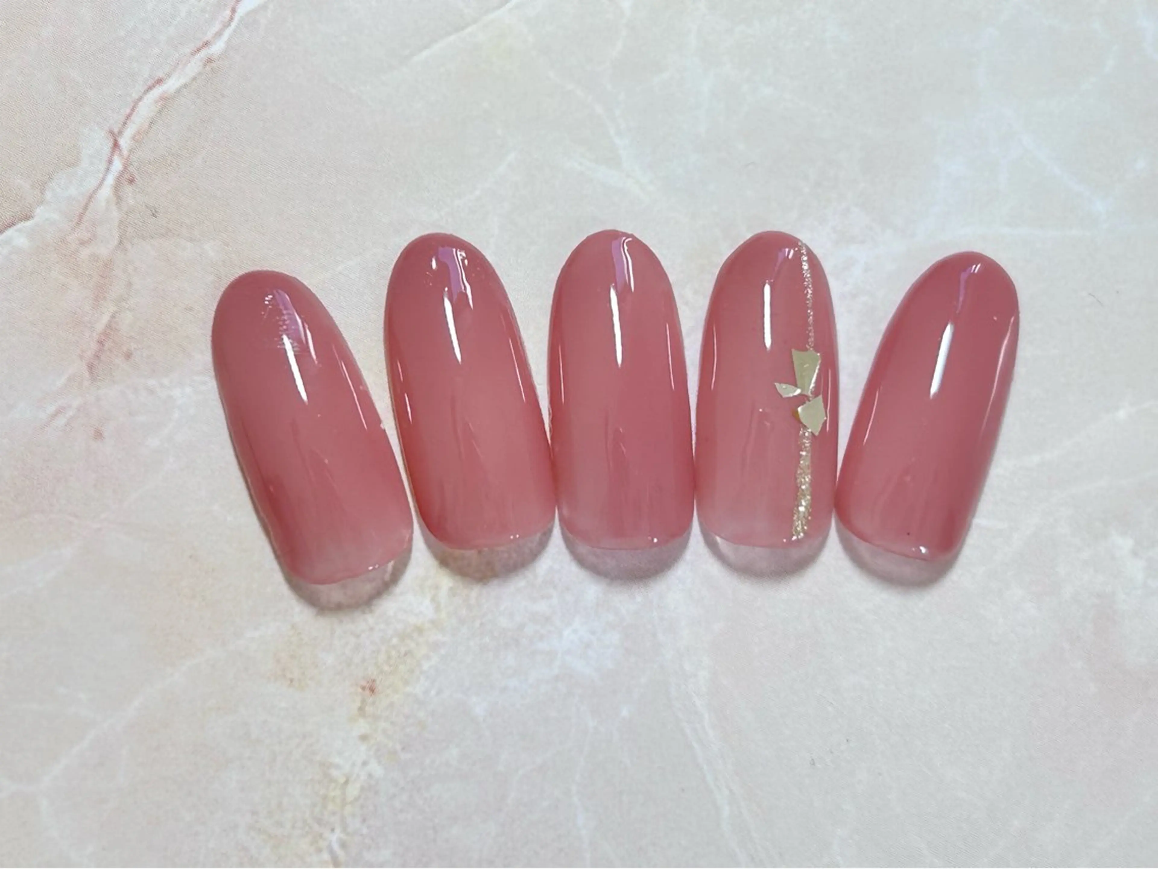 ネイル ラメ(グリッター) シンプルネイル nico nailのネイルデザイン