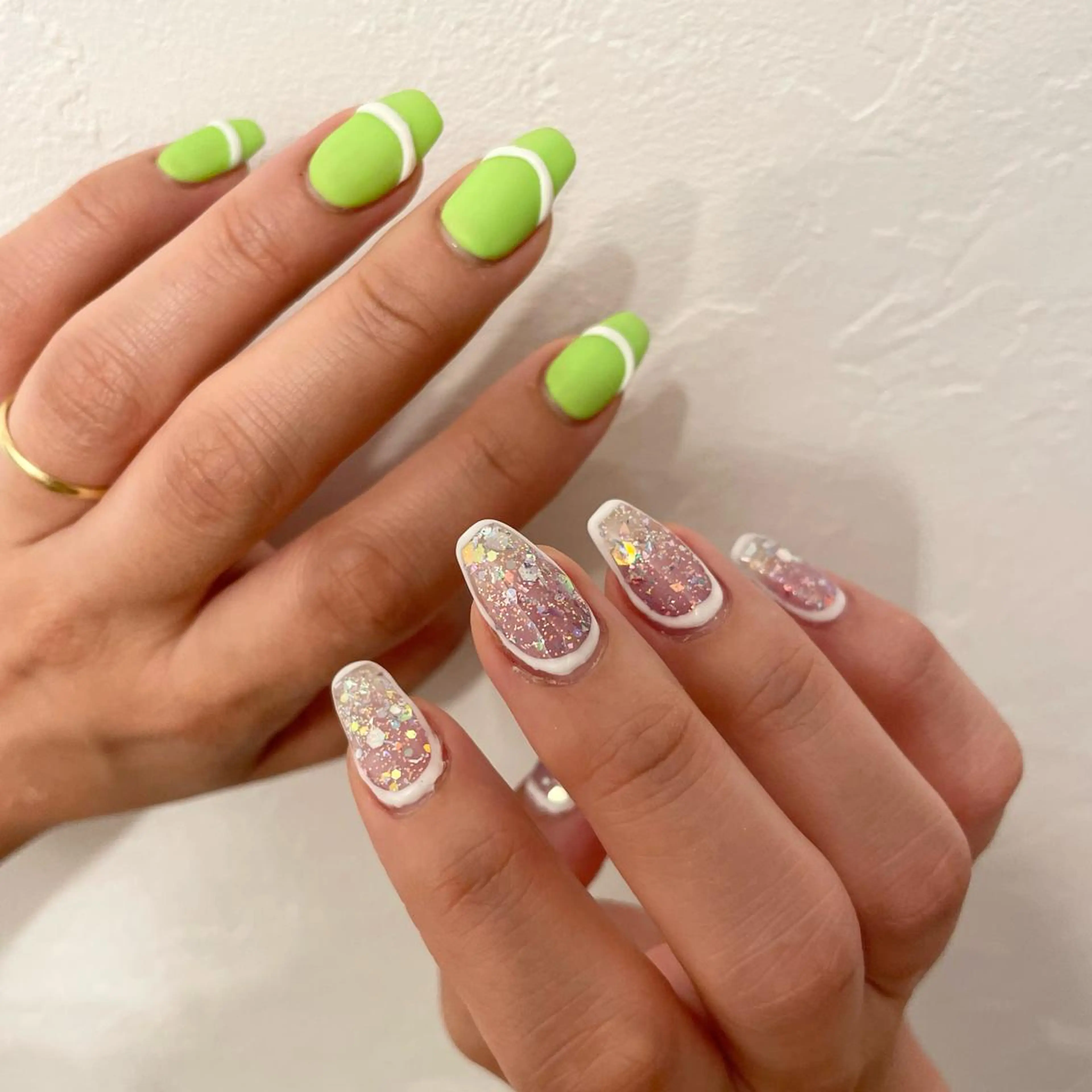 ネイル ハンドネイル Sea  nail by emaのネイルデザイン