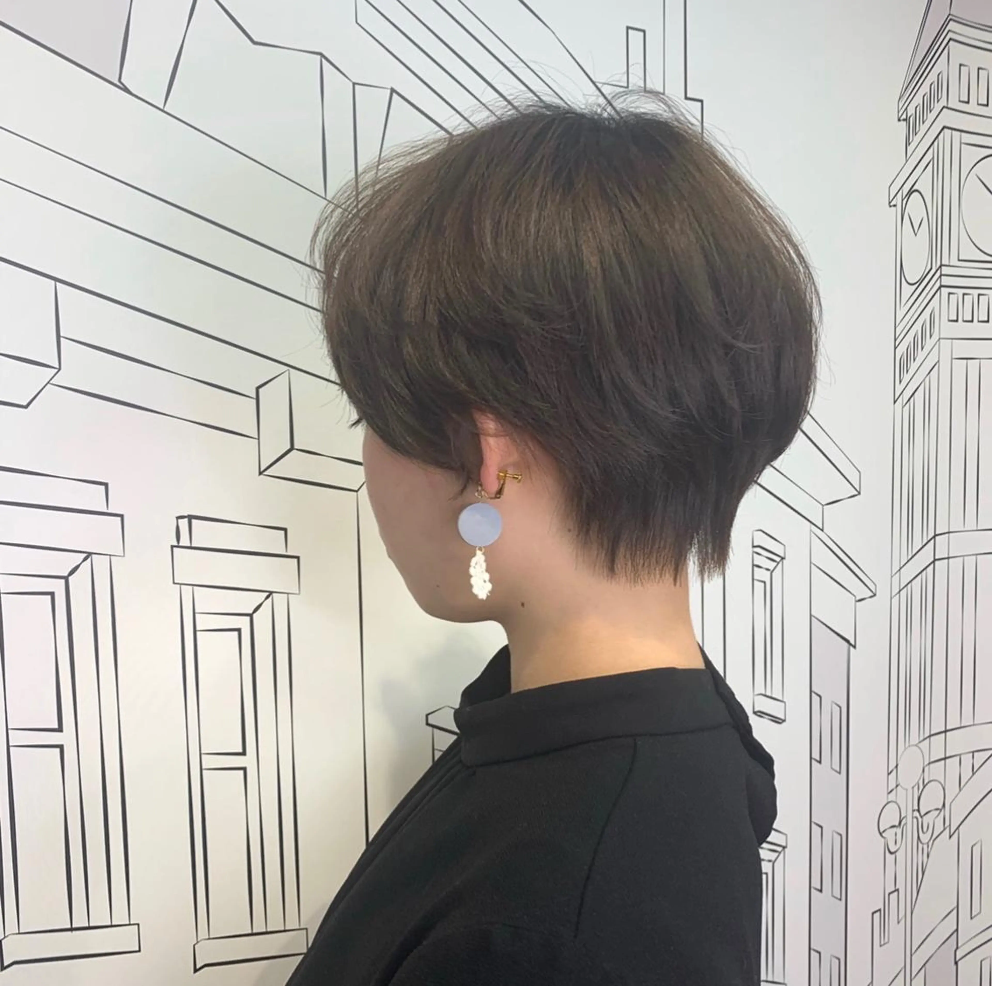 ショート 坪井 彰吾のヘアスタイル