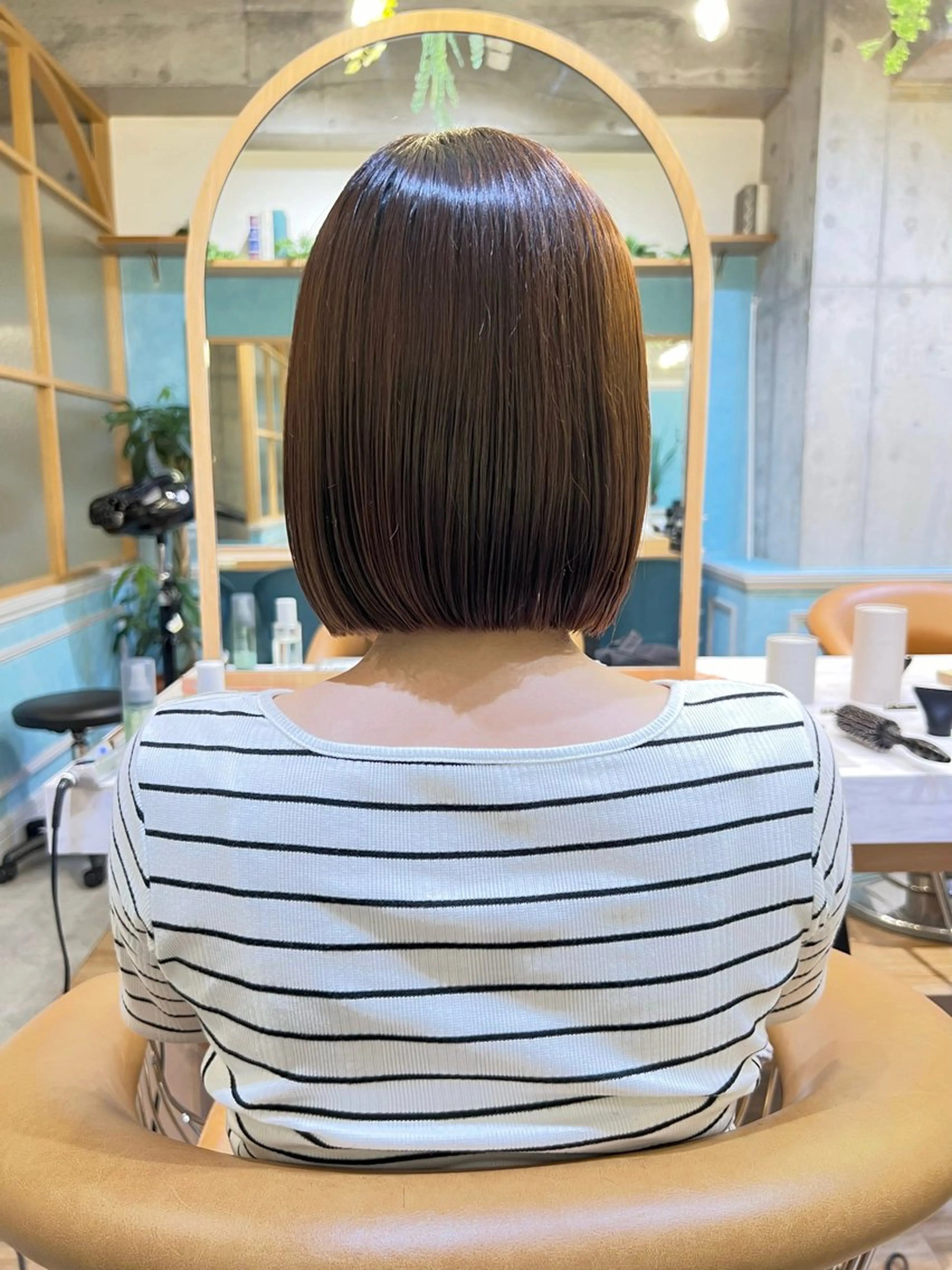 ミディアム カット ヘアカラー 大宮/ボブ/縮毛矯正 大瀧菜月のヘアスタイル