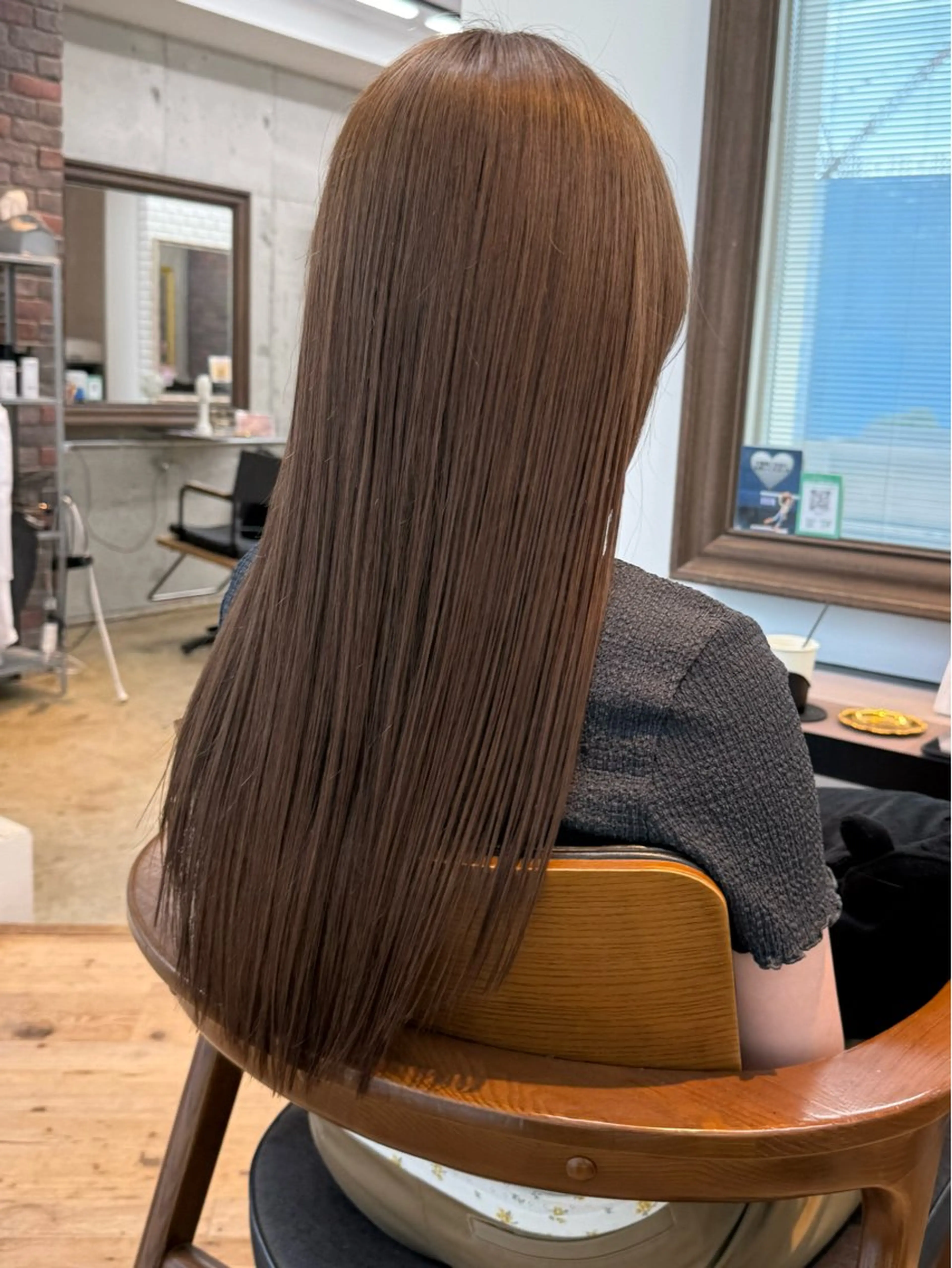 ロング カラー ブリーチ ブラウンカラー ショコラブラウン 透明感カラー ダブルカラー ヘアカラー ミルクティー/艶ハイ トーン/RIKUのヘアスタイル