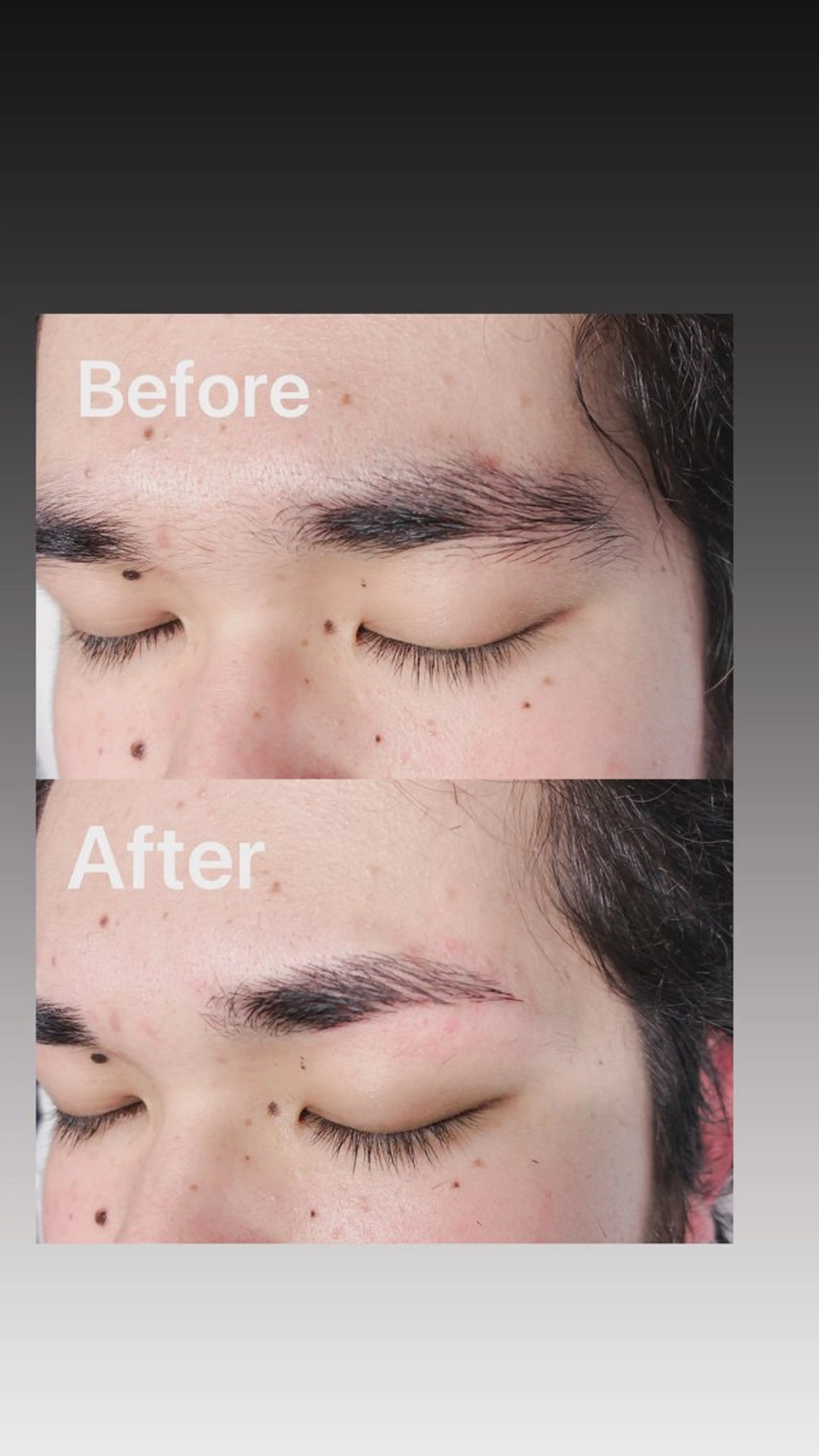 メンズ アイブロウ bea＋ hiroの眉毛・アイブロウイメージ