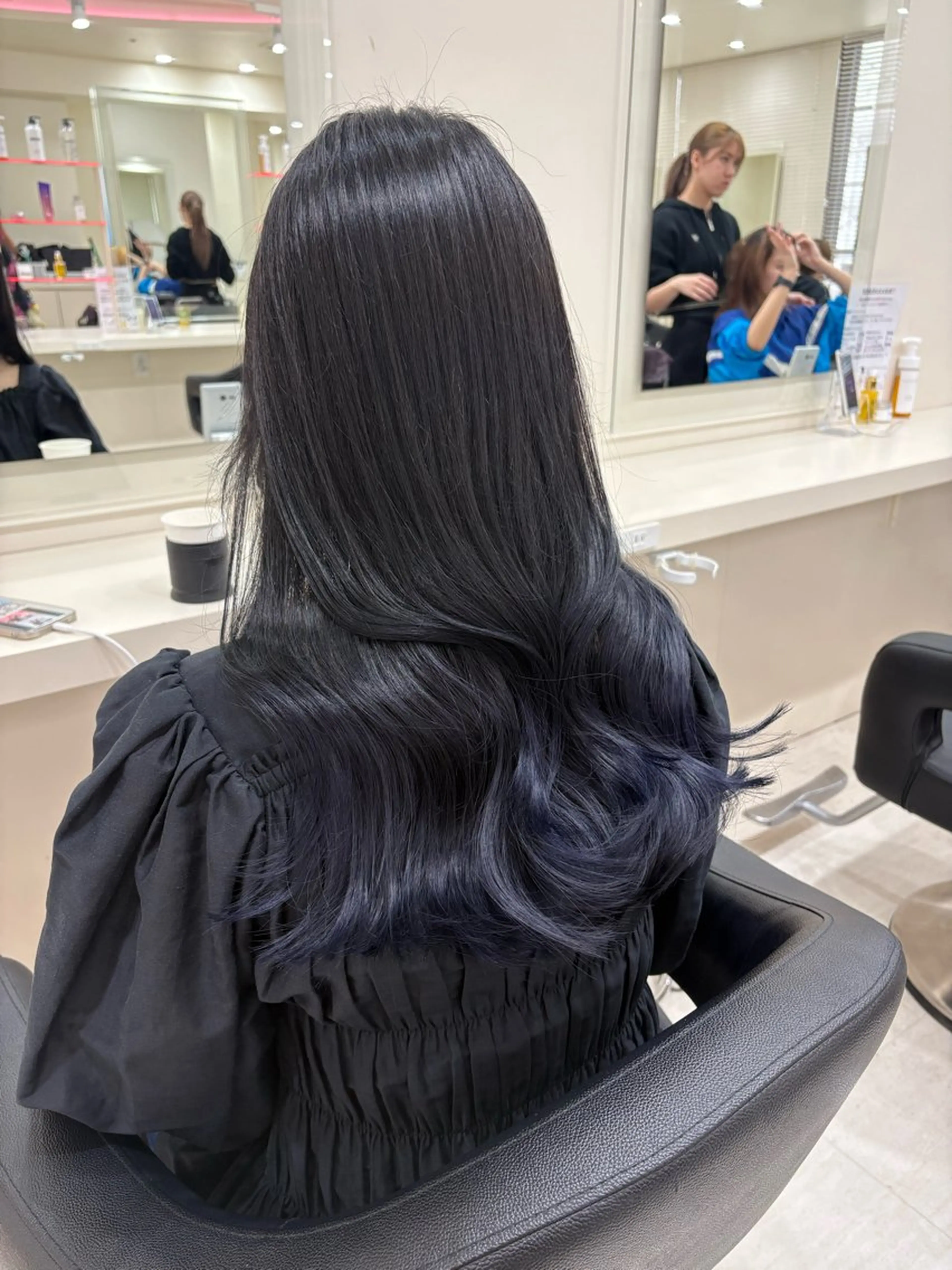 ロング カラー ヘアアレンジ ヘアカラー 💟RINNA 艶カラー💟のヘアスタイル