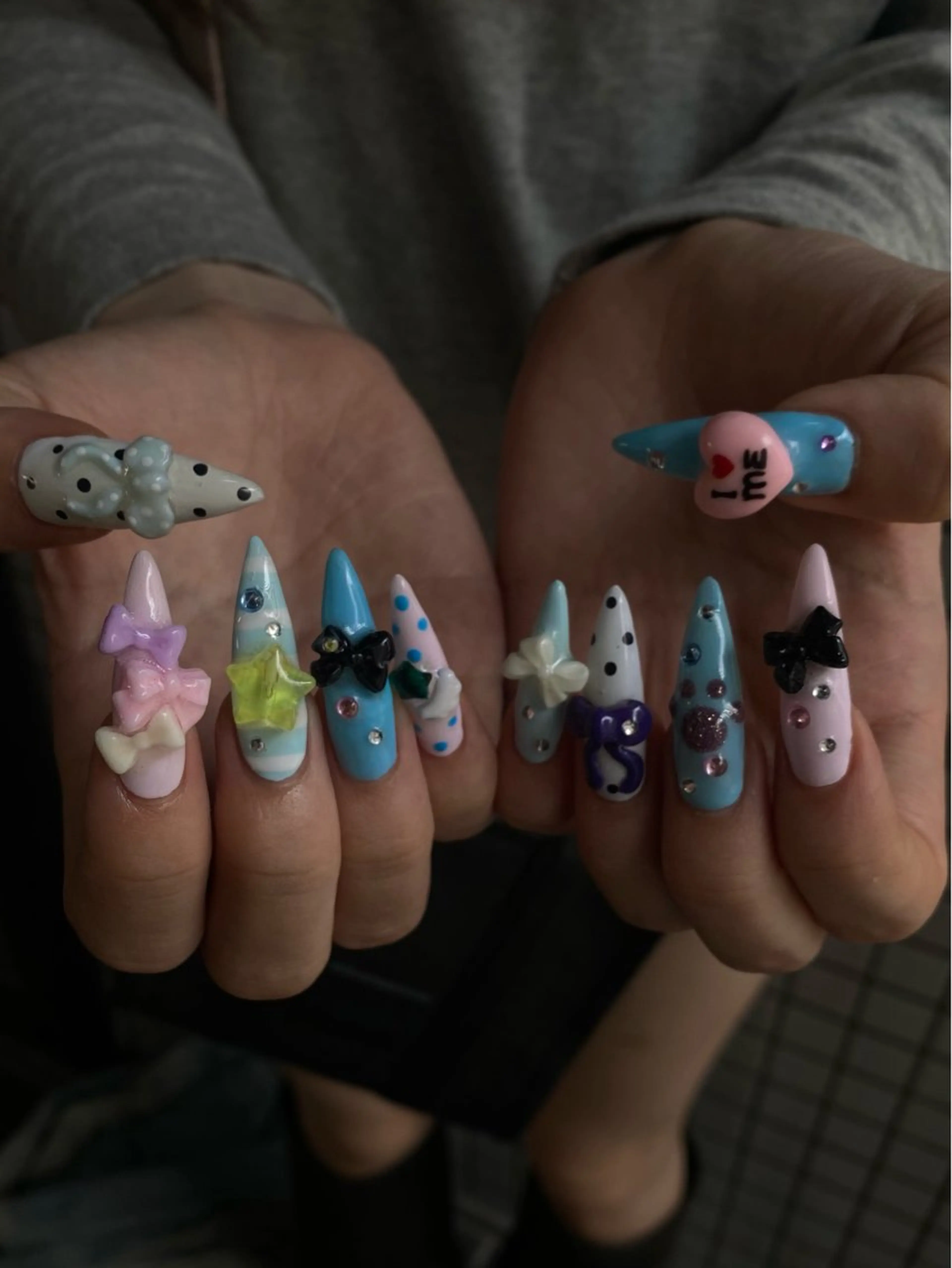 ネイル nano/きもかわ nail🐬🫧のネイルデザイン