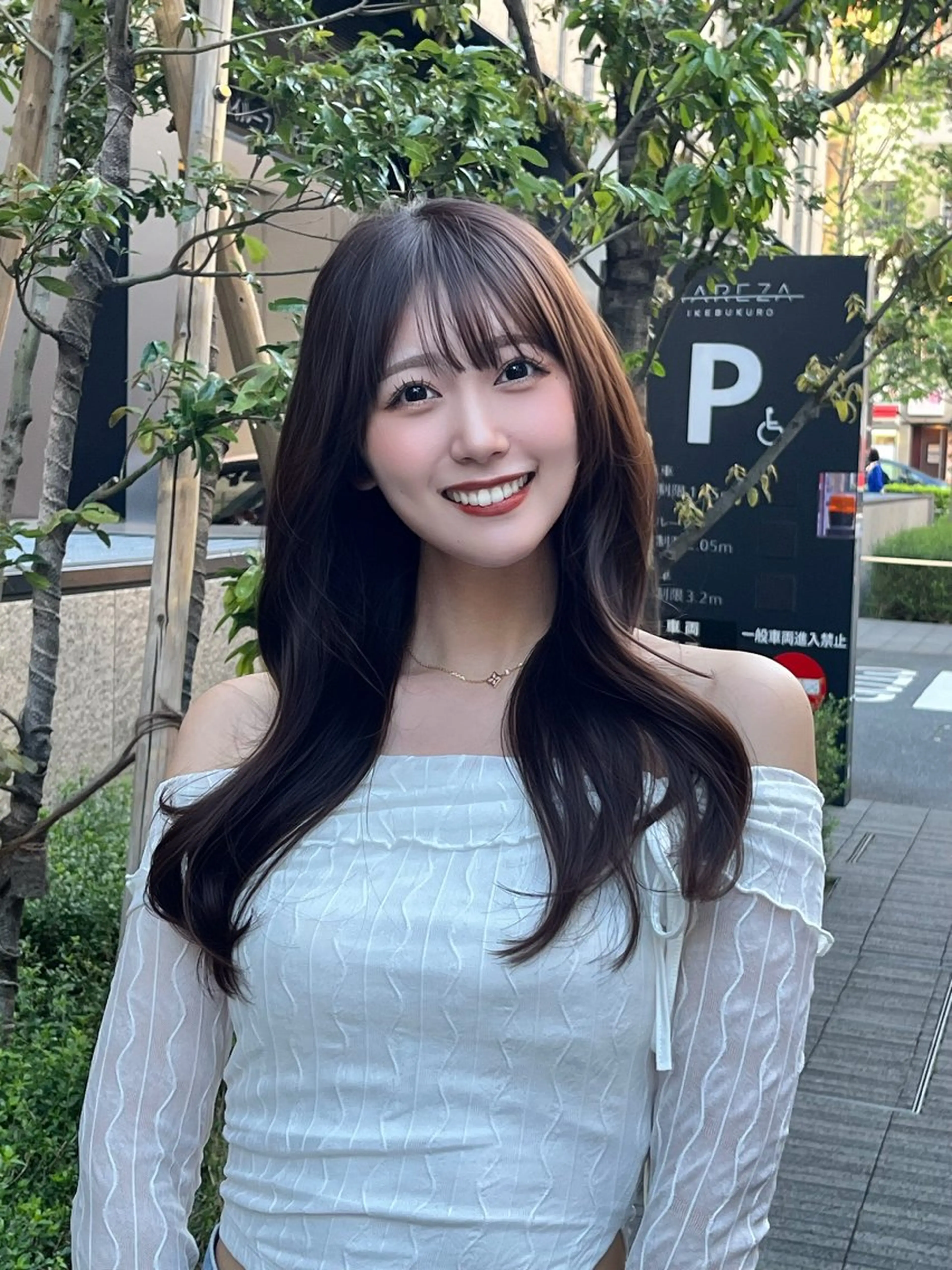 ロング カラー カット ヘアカラー トリートメント レイヤーカット顔周り /アレンジ伊藤彪真のヘアスタイル