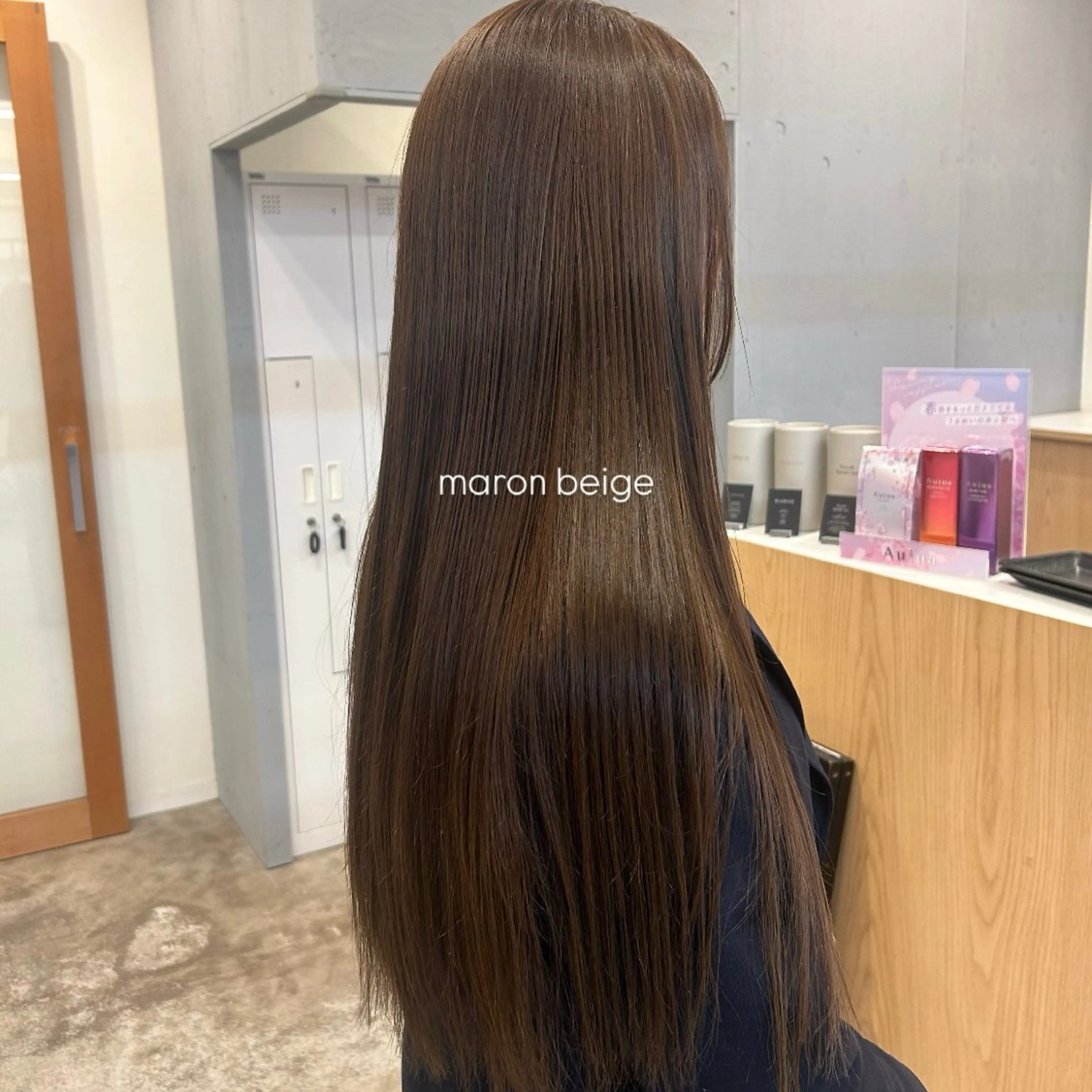 ロング カット ヘアカラー hitomi/ 透明感カラーのヘアスタイル