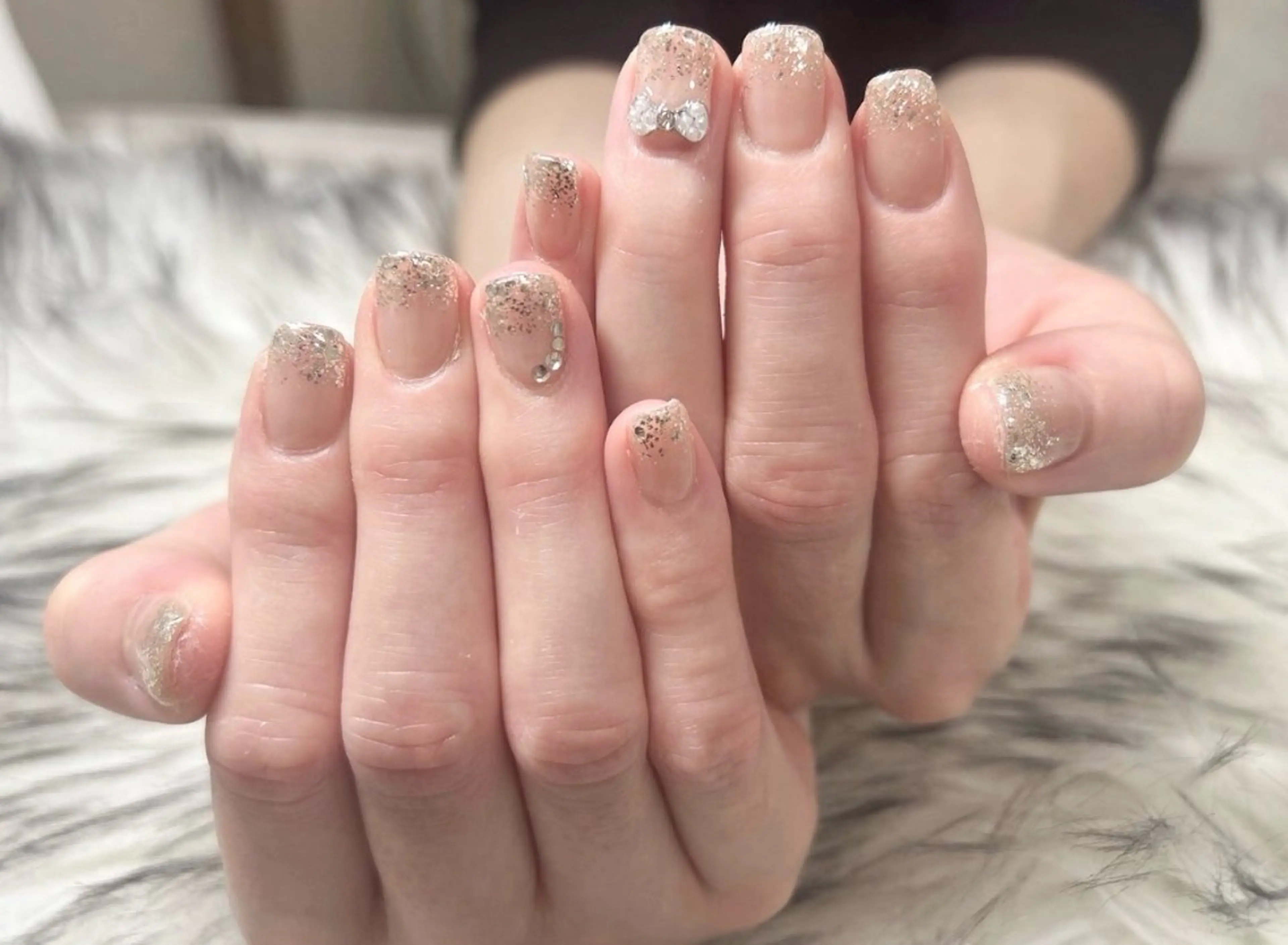 💅🏻モデル価格【オフ込】ラメグラデーションの写真