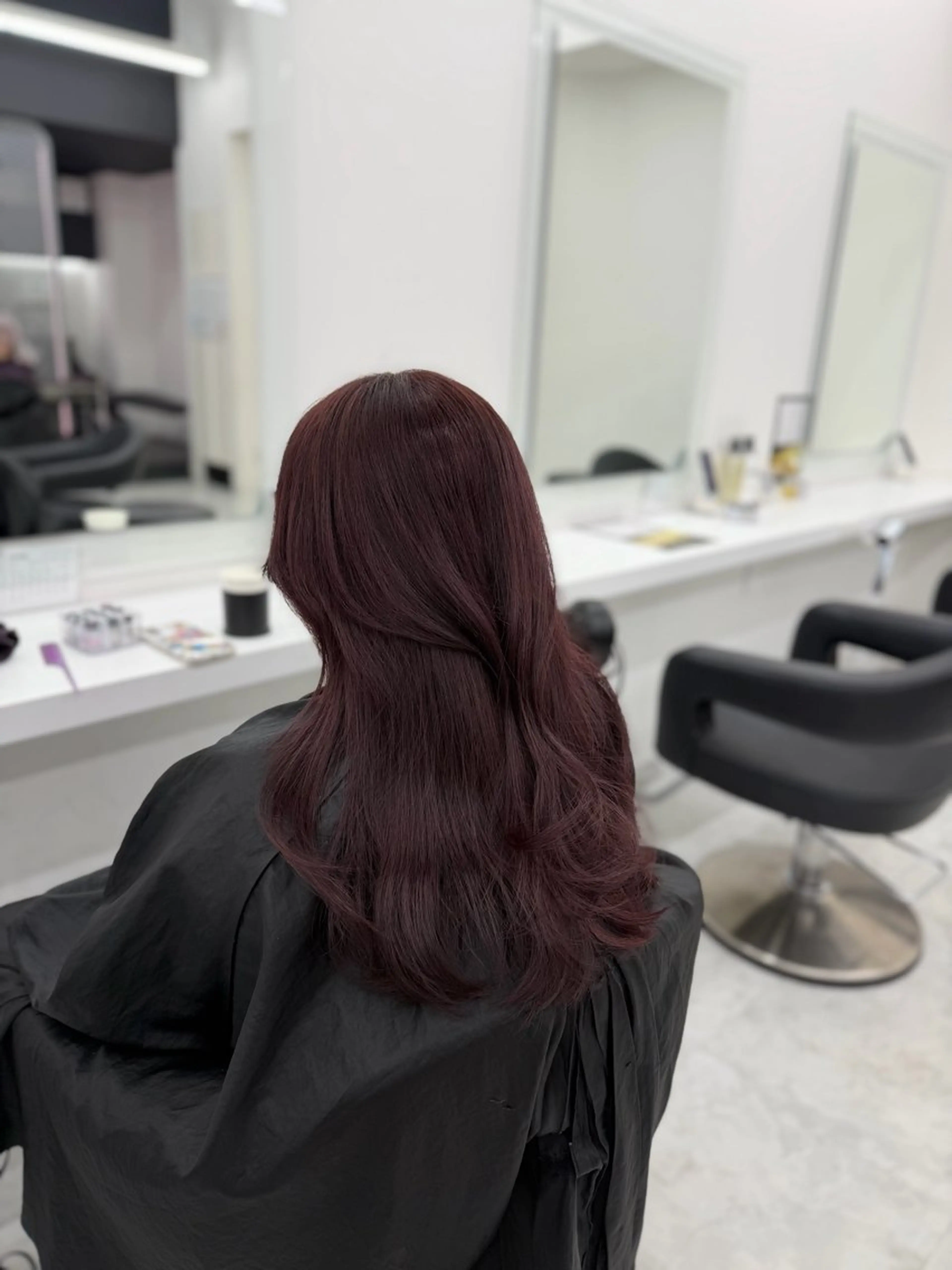 ロング カラー カット ヘアカラー 🤍レイヤー/顔周り /hirari🤍のヘアスタイル