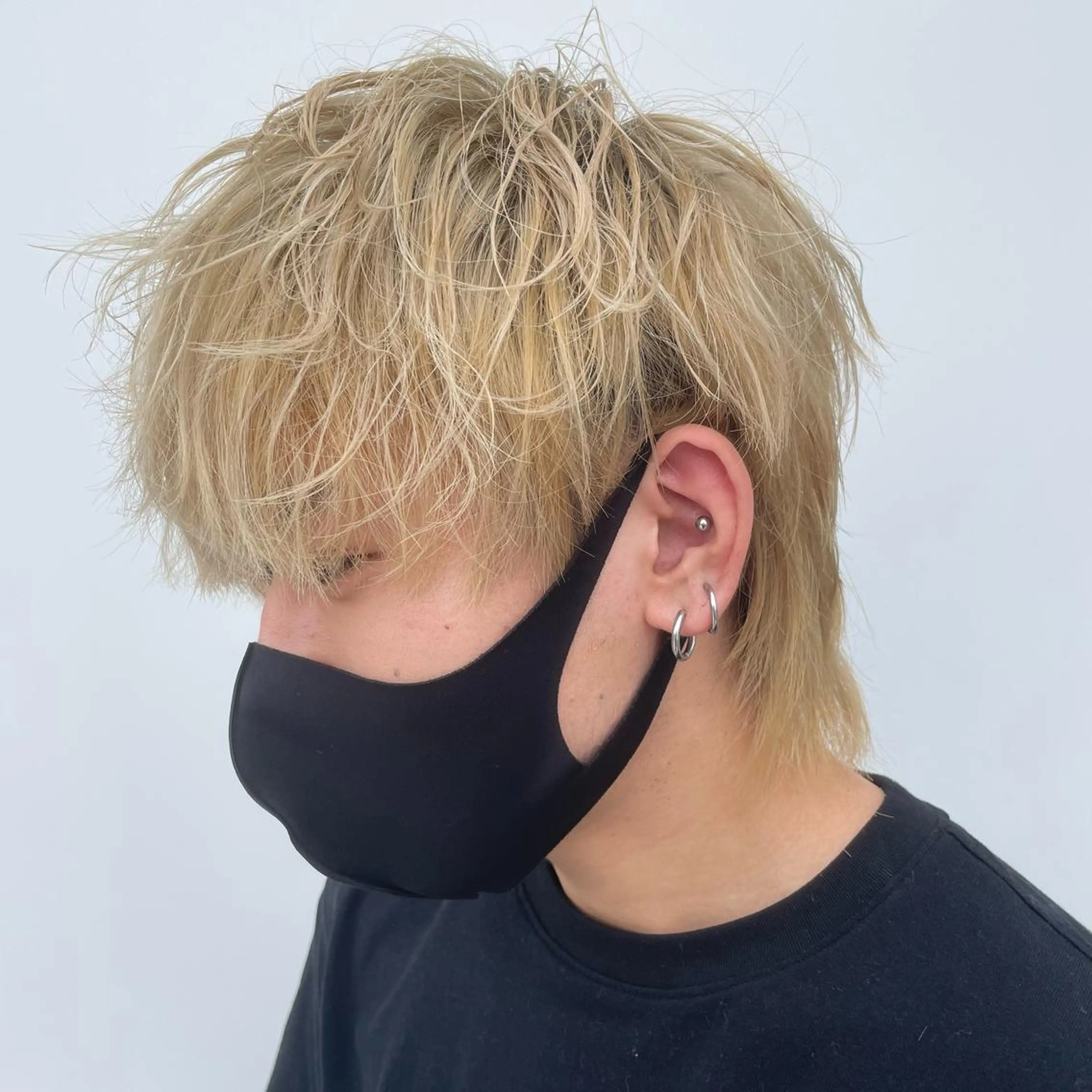 カラー パーマ メンズ 木村 明日美のヘアスタイル