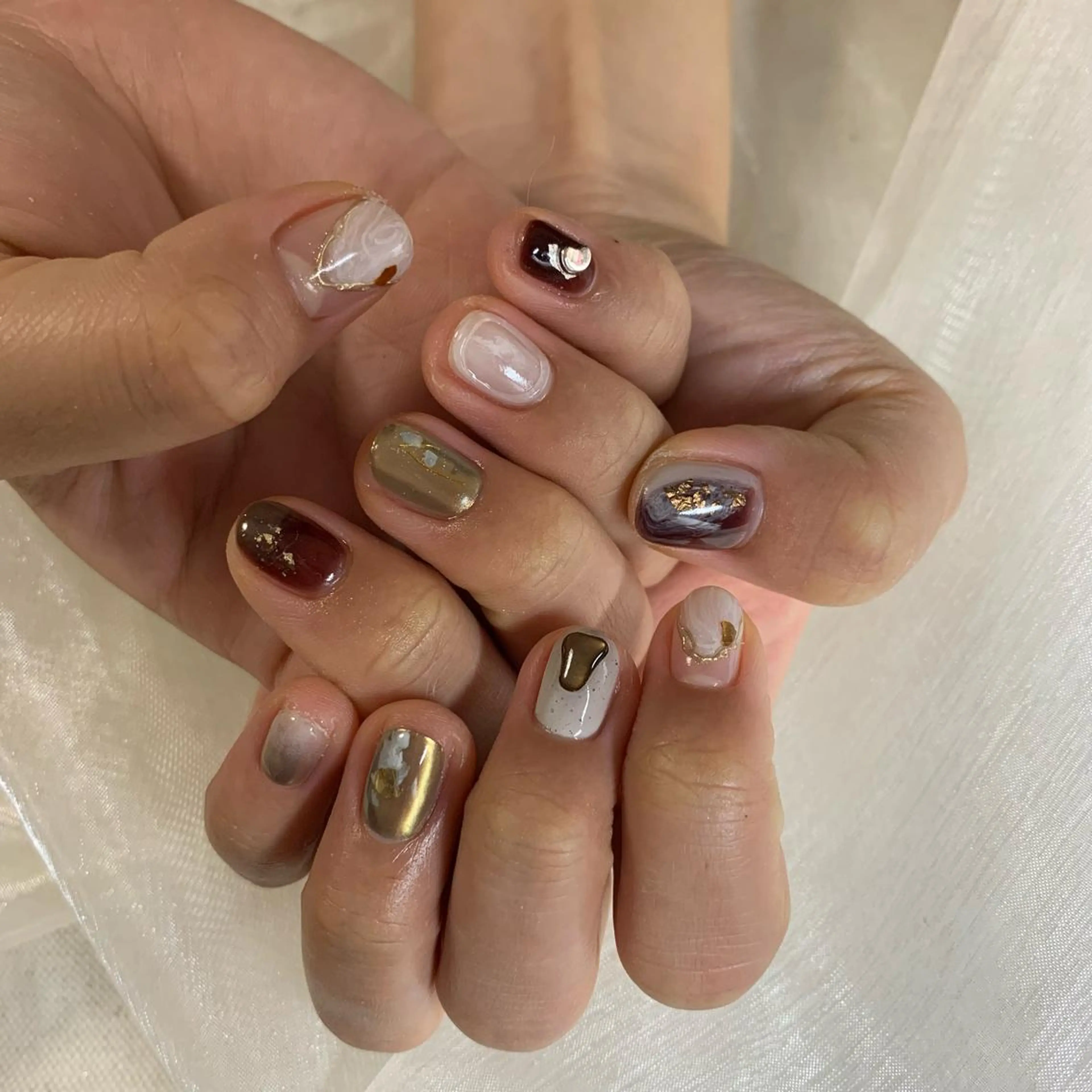 ネイル 里見 麗のネイルデザイン