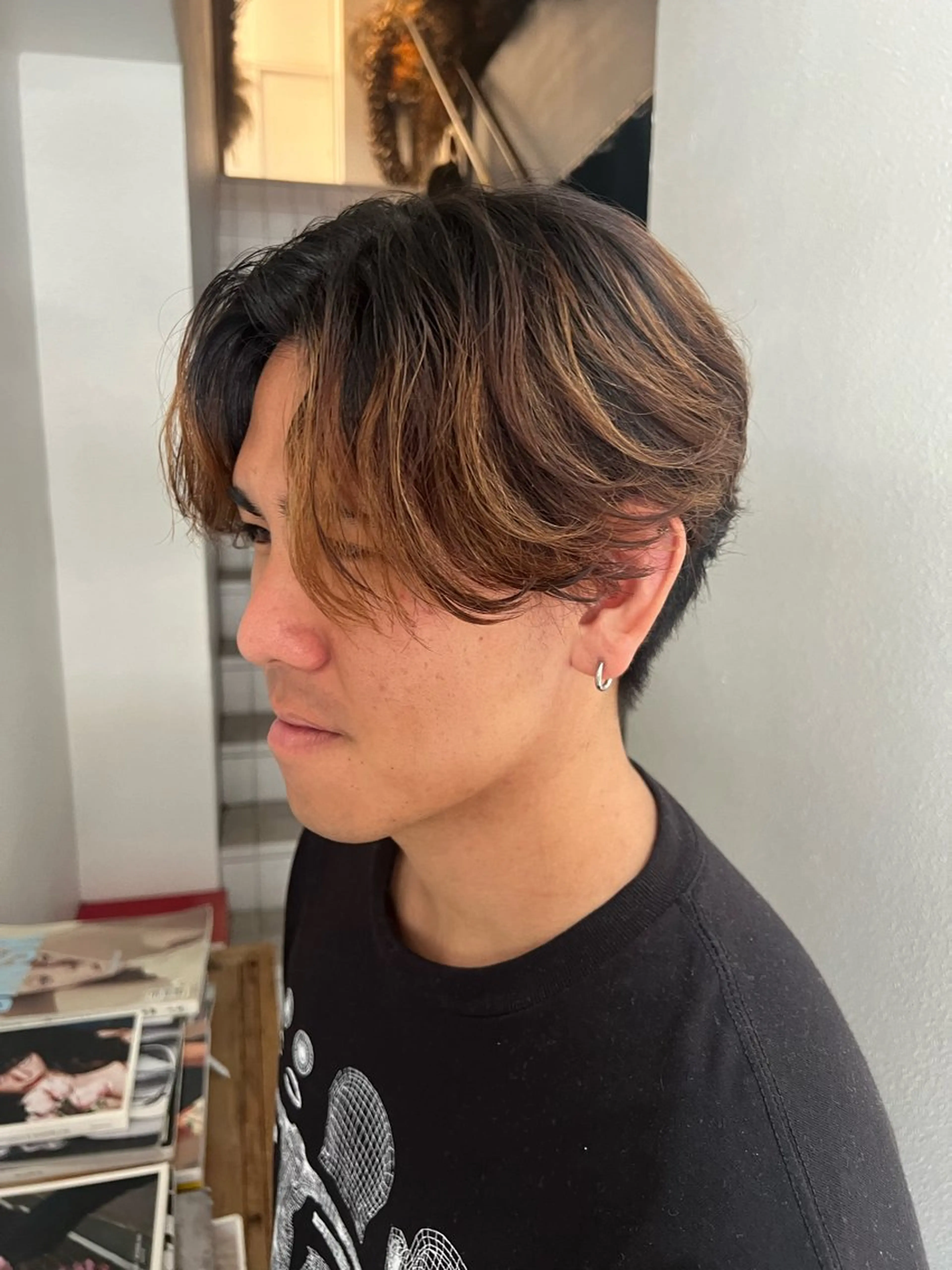 パーマ メンズ 湖城 恵吾のヘアスタイル