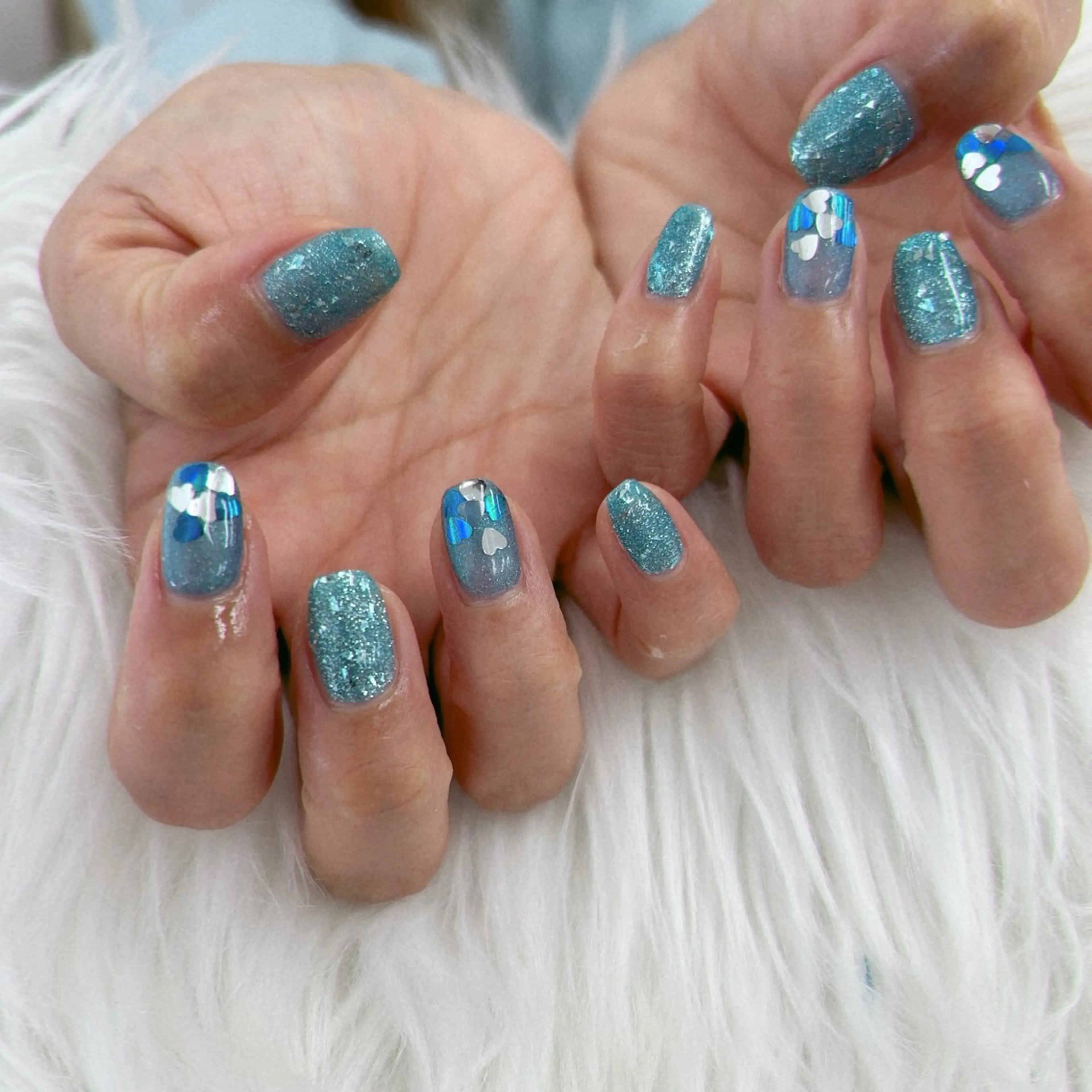 ネイル ジェルネイル 韓国ネイル ニュアンスネイル シンプルネイル はあとねいる チハルのネイルデザイン