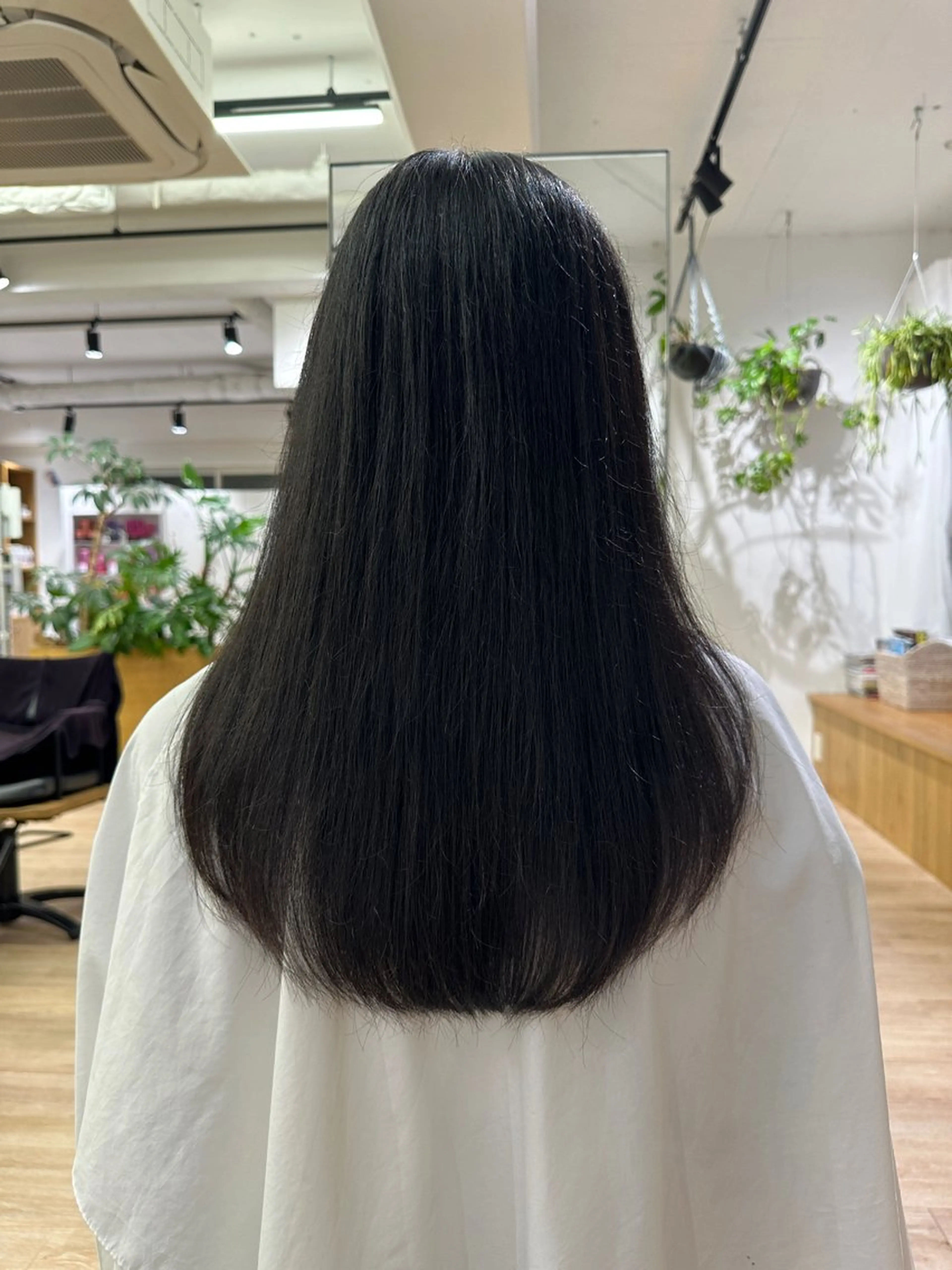 ロング 切りっぱなし/髪質 改善矯正/さやか🫧のヘアスタイル