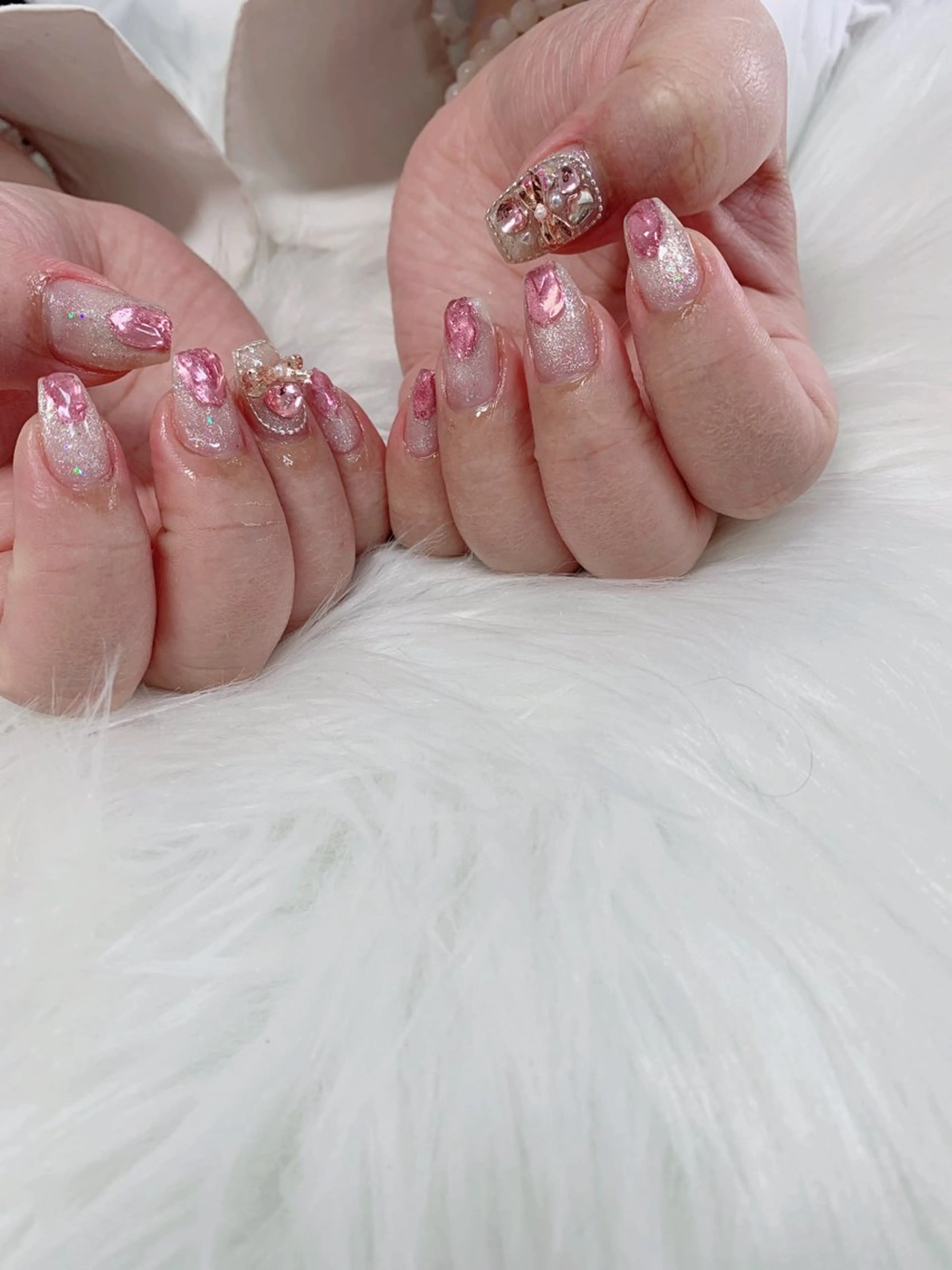 ネイル ハンドネイル La neige* yuki 🐩🌙のネイルデザイン