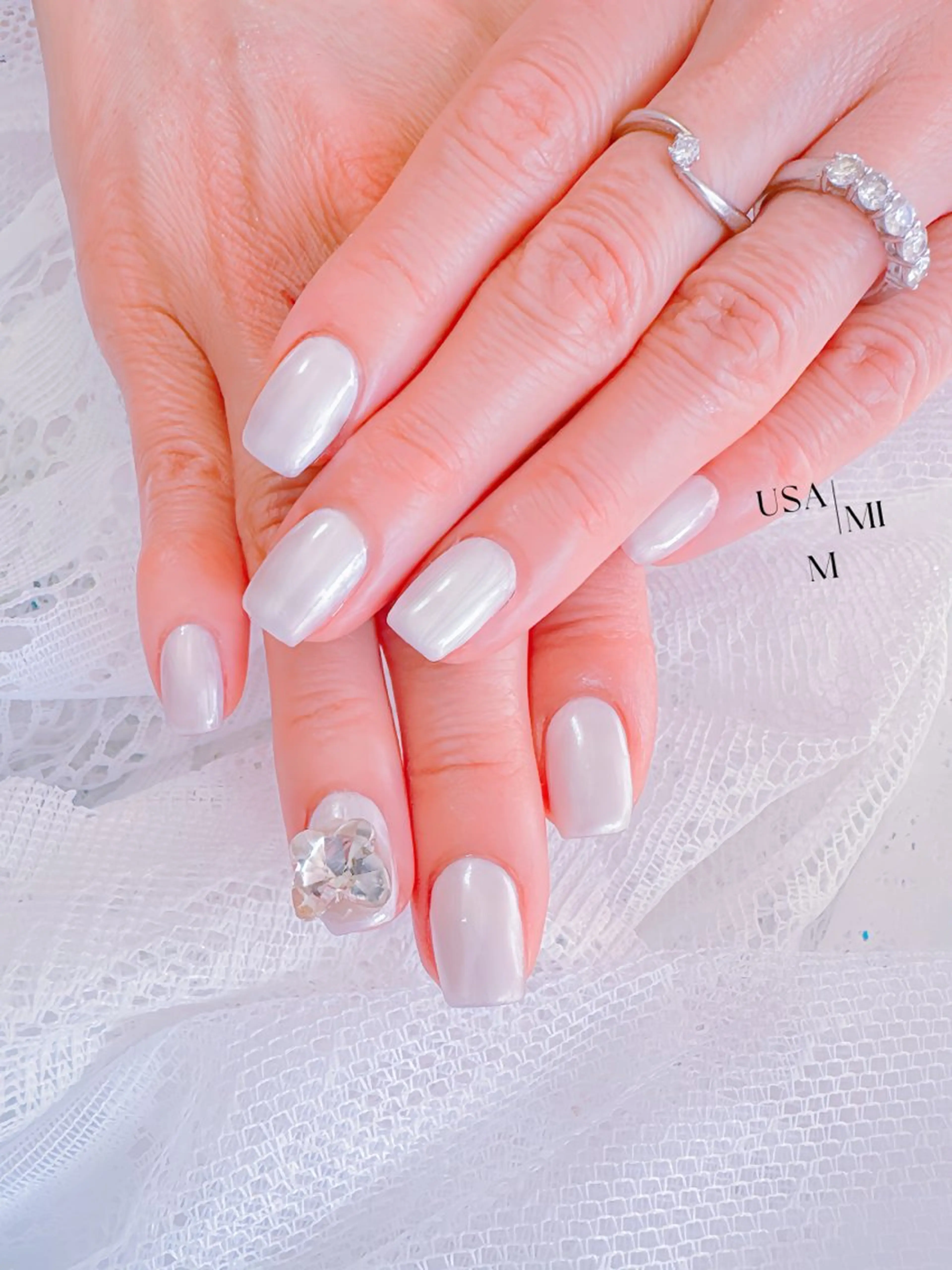 ネイル ハンドネイル USAMiMi 🐰💕のネイルデザイン
