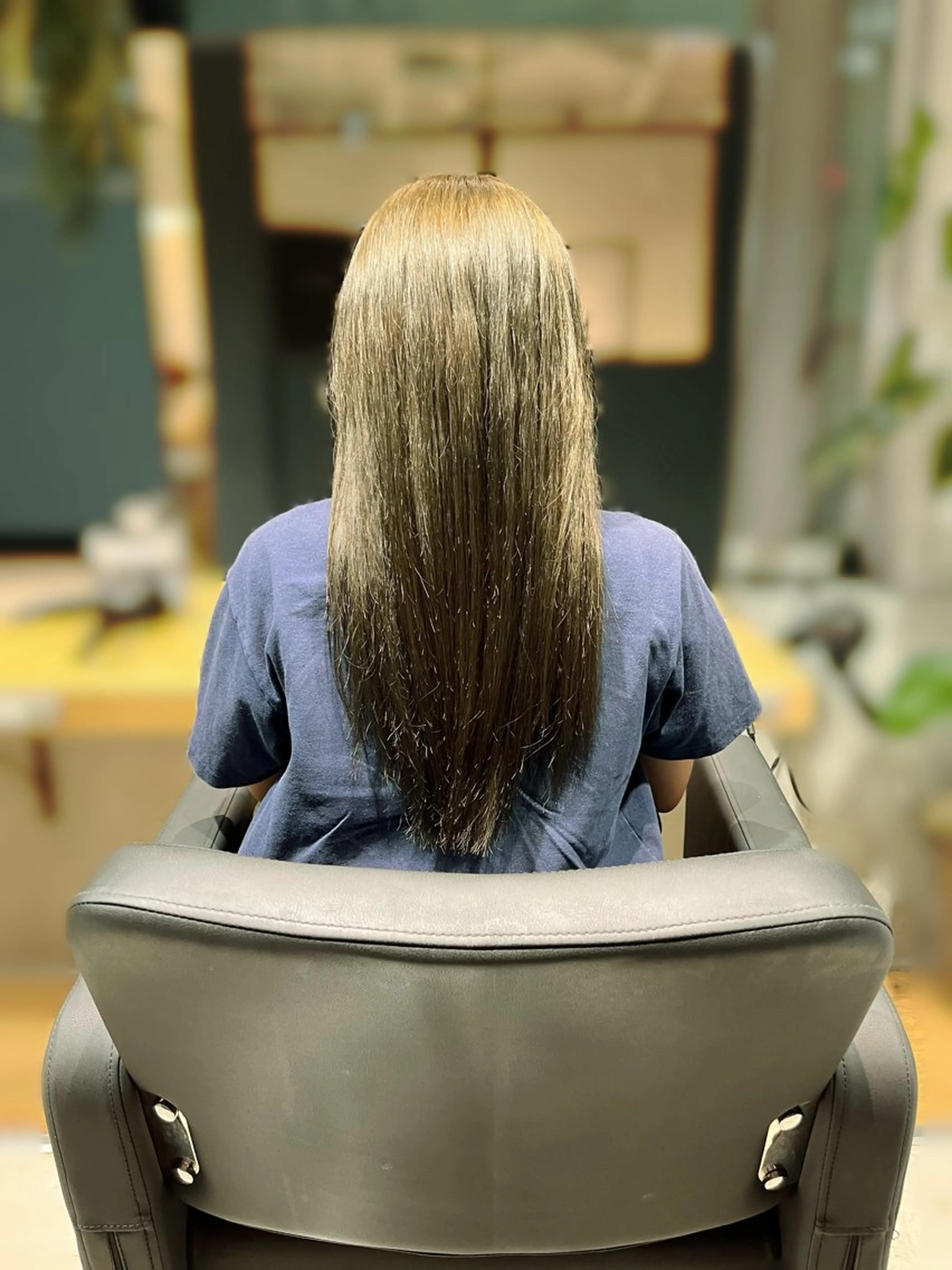 ロング カラー グレージュ オリーブグレージュ オリーブグレー 💖暖色系カラー💖 🦋HARU 🦋のヘアスタイル