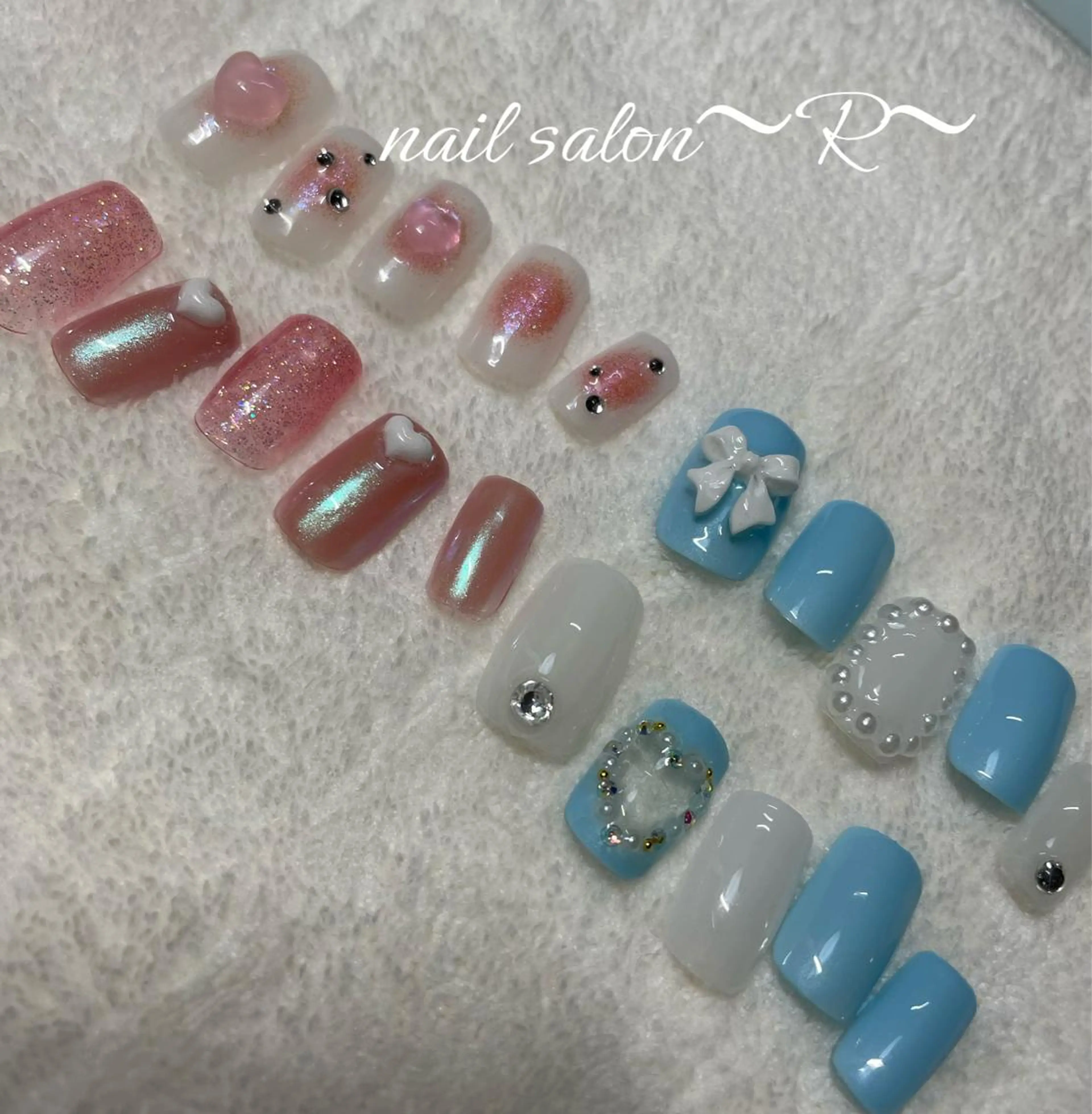 ネイル 韓国ネイル ハンドネイル 〜 R〜 プライベートサロンのネイルデザイン