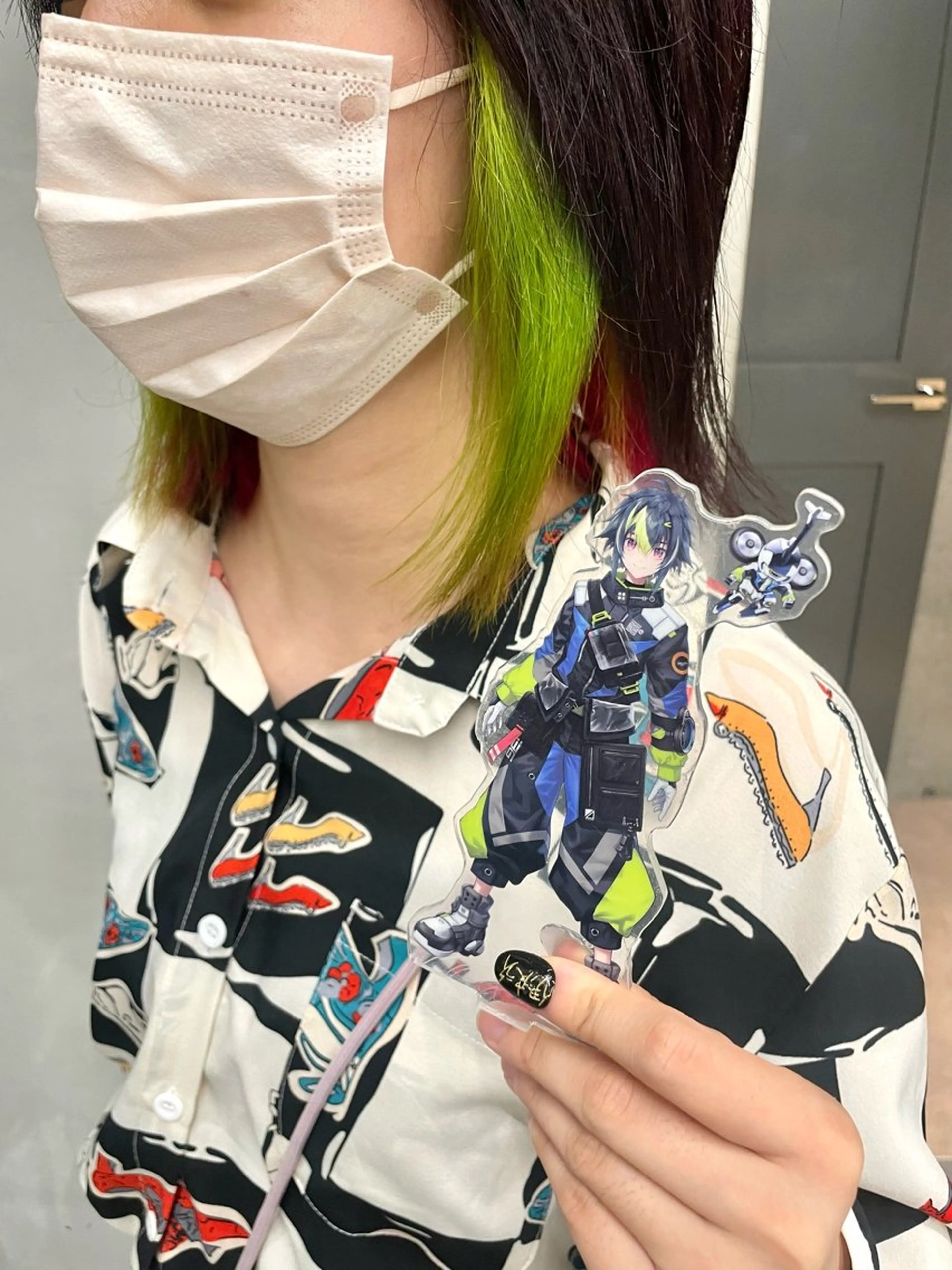 ミディアム カラー インナーカラー インナーカラー 推し ブリーチ  髪質改善のヘアスタイル