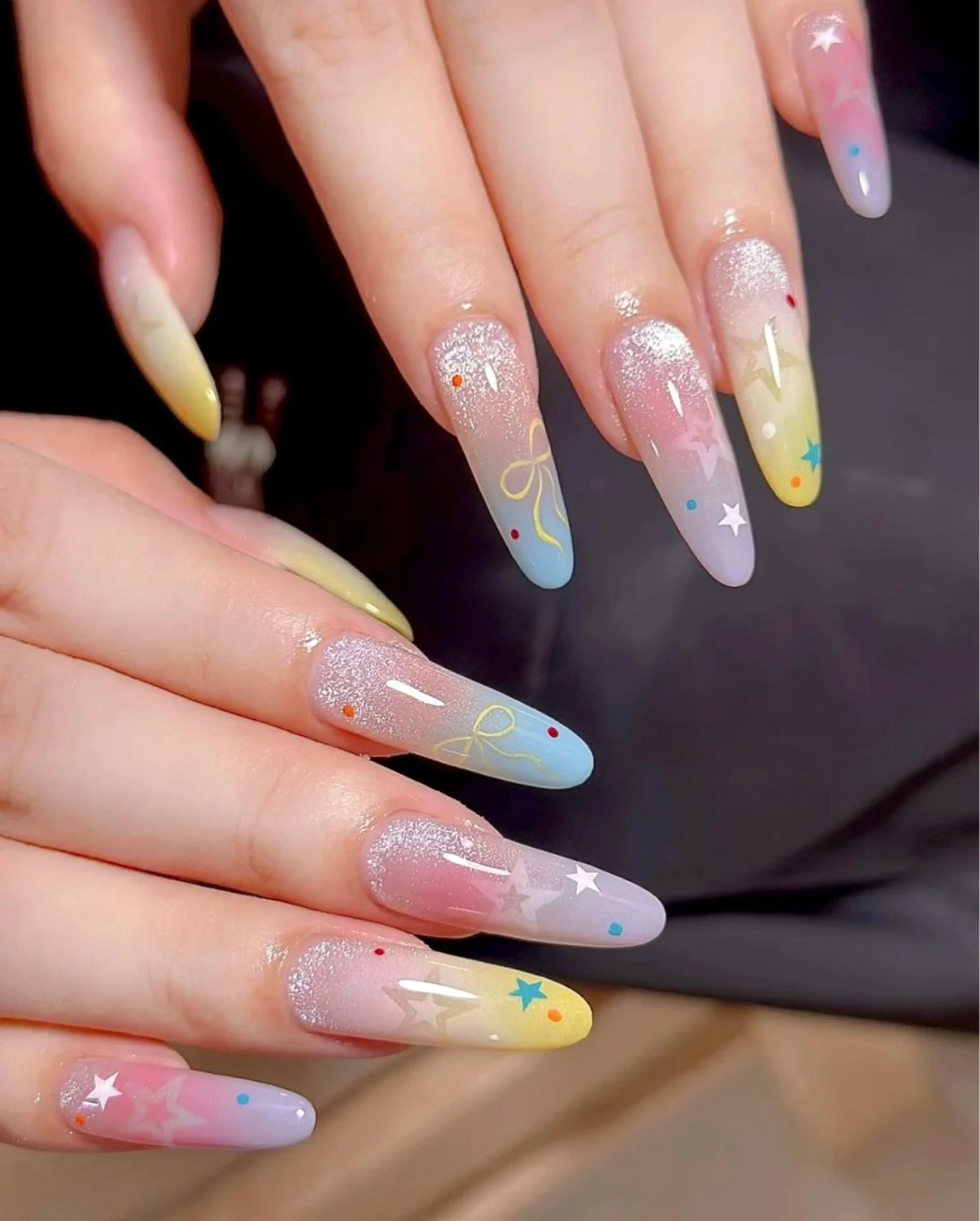 ネイル 長さだし専門店 M2　rikaのネイルデザイン