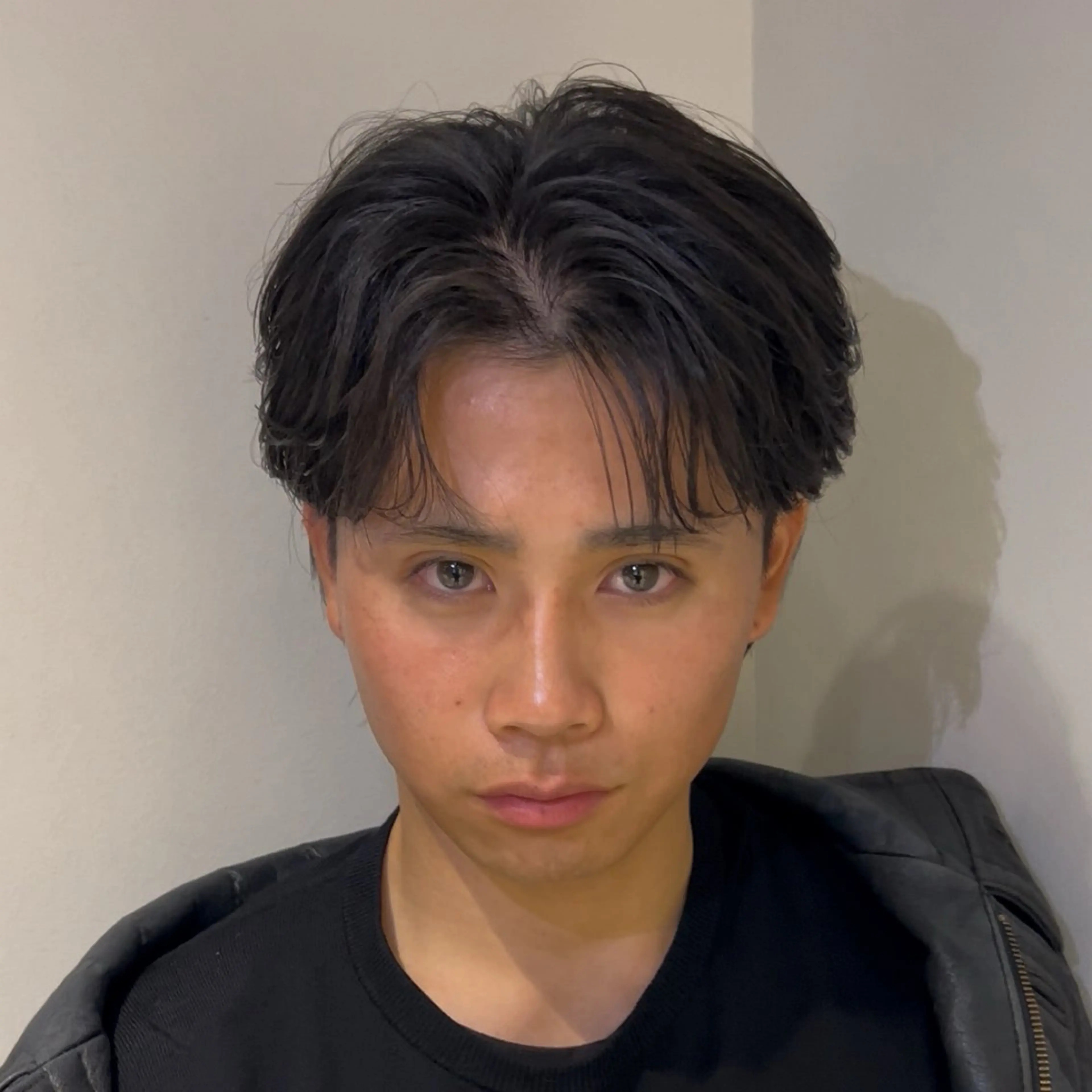 パーマ メンズ 安達 脩人のヘアスタイル